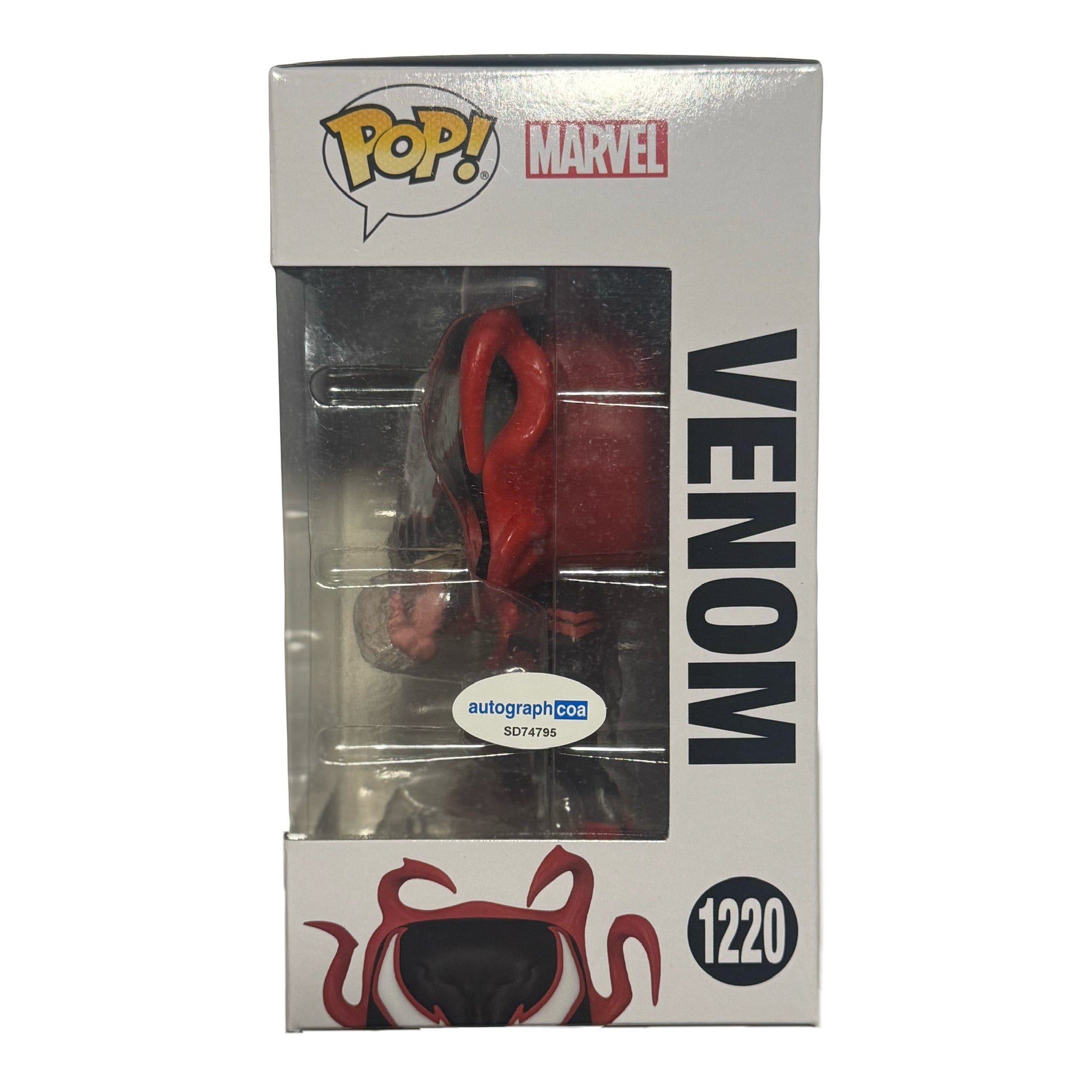 Tom Hardy Signed Venom Funko-Pop