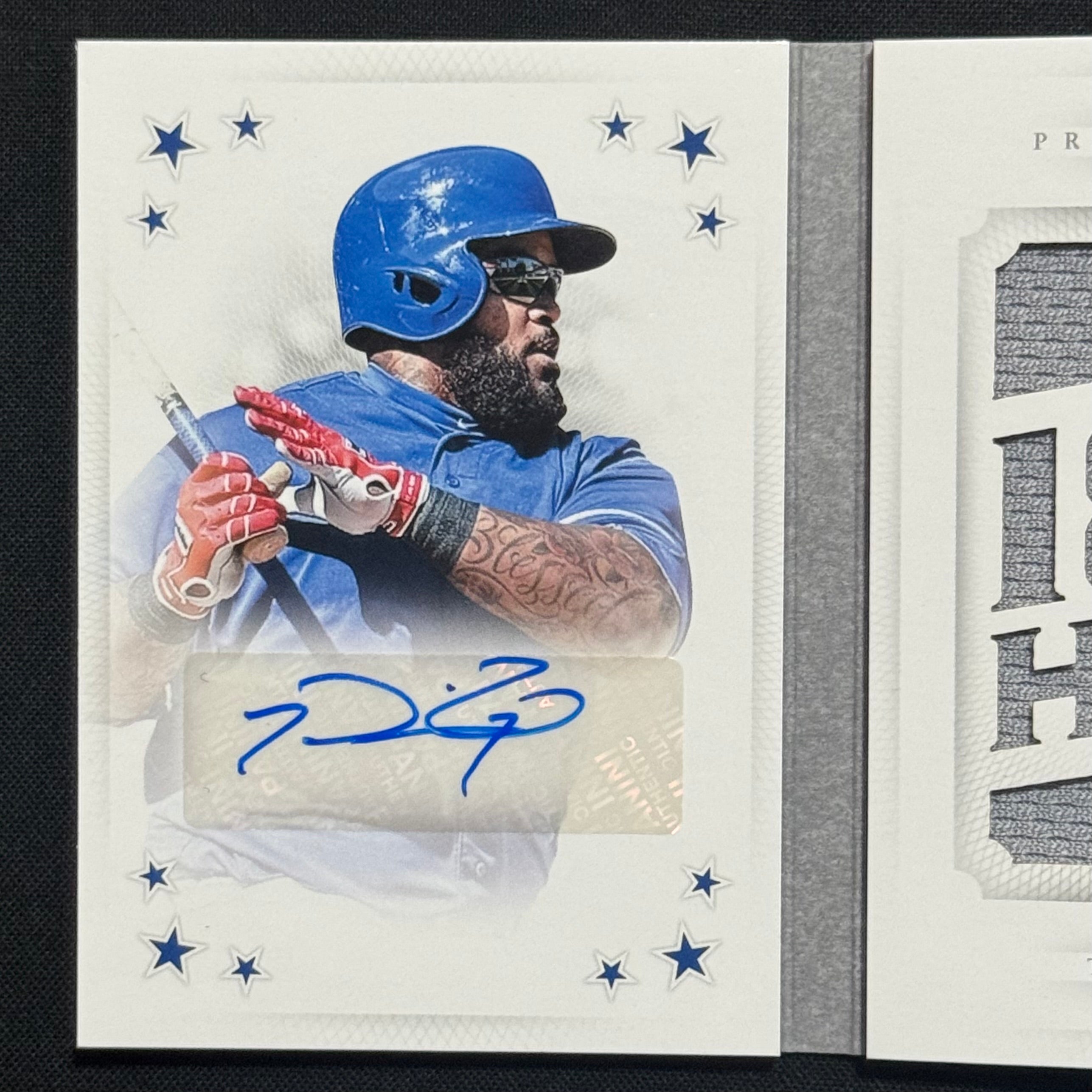 Prince Fielder 2016 National Treasures Booklet #SBMS-PF Patch Auto #/15