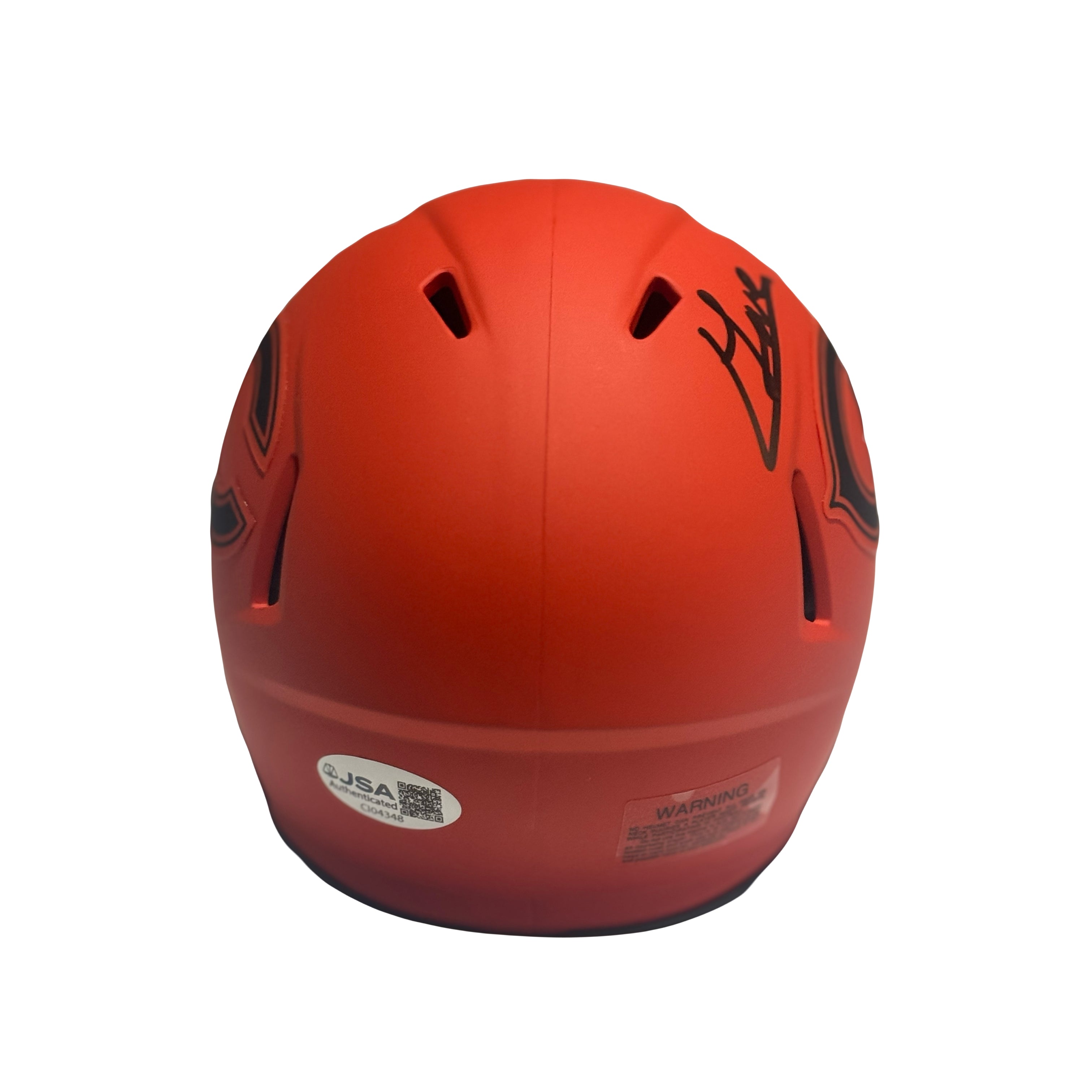 Colston Loveland Signed Bears Mini Helmet