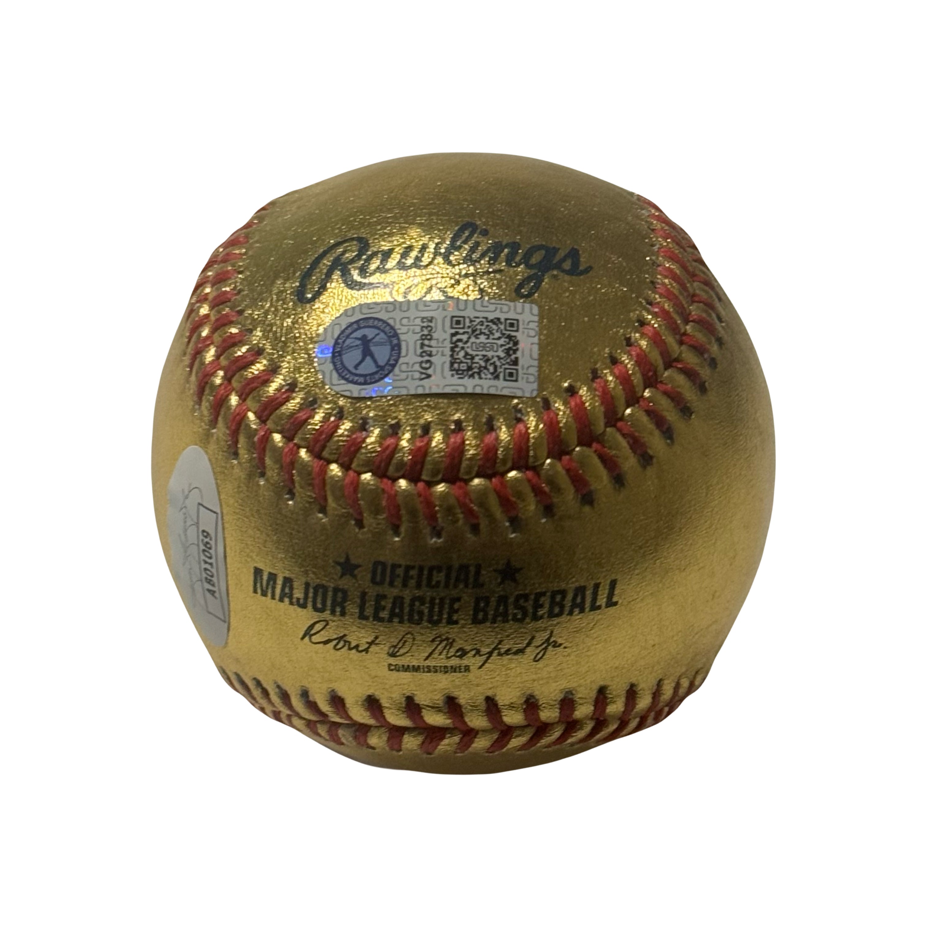 Vladimir Guerrero Jr. Signed OML Gold Baseball