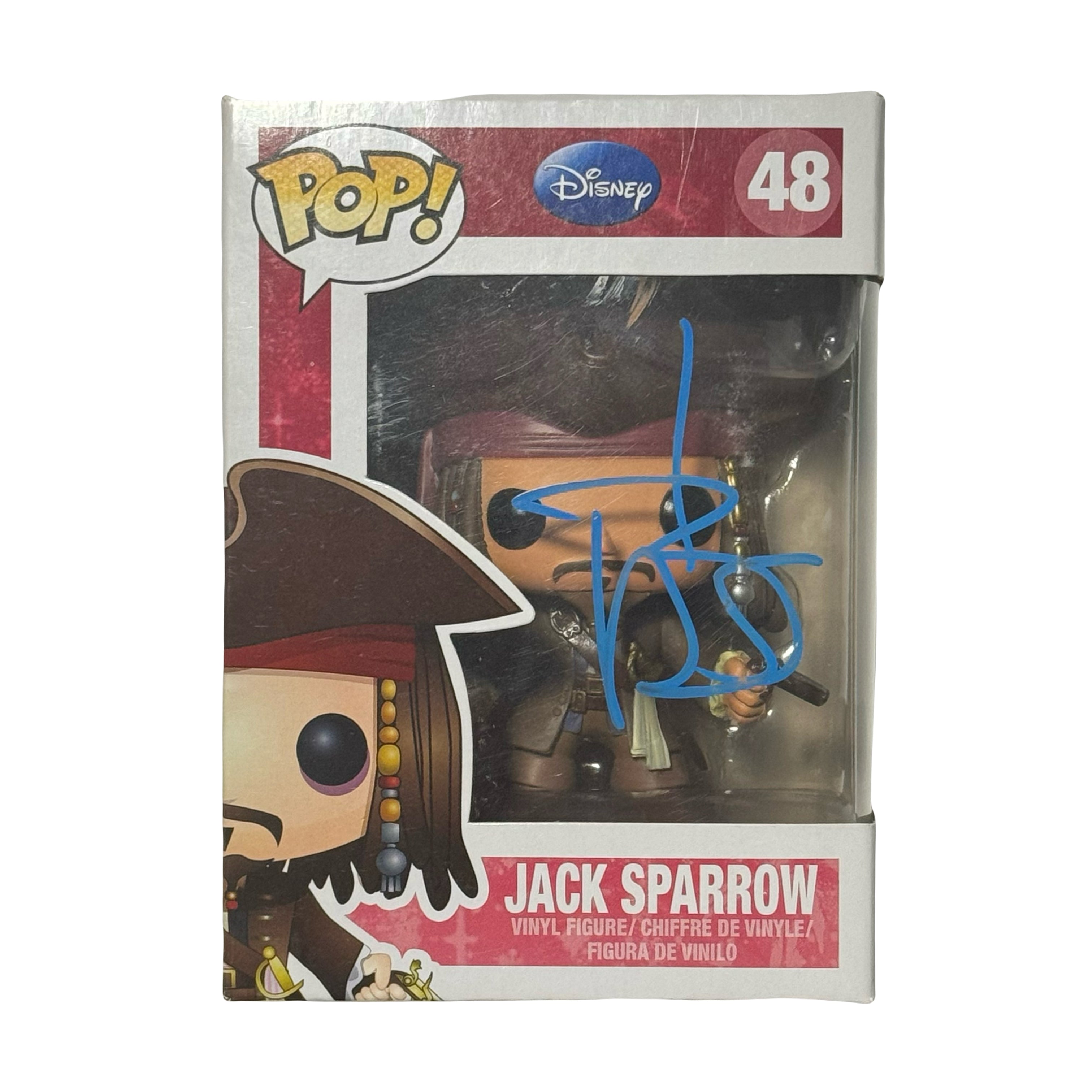 Johnny Depp Signed Jack Sparrow Funko Pop