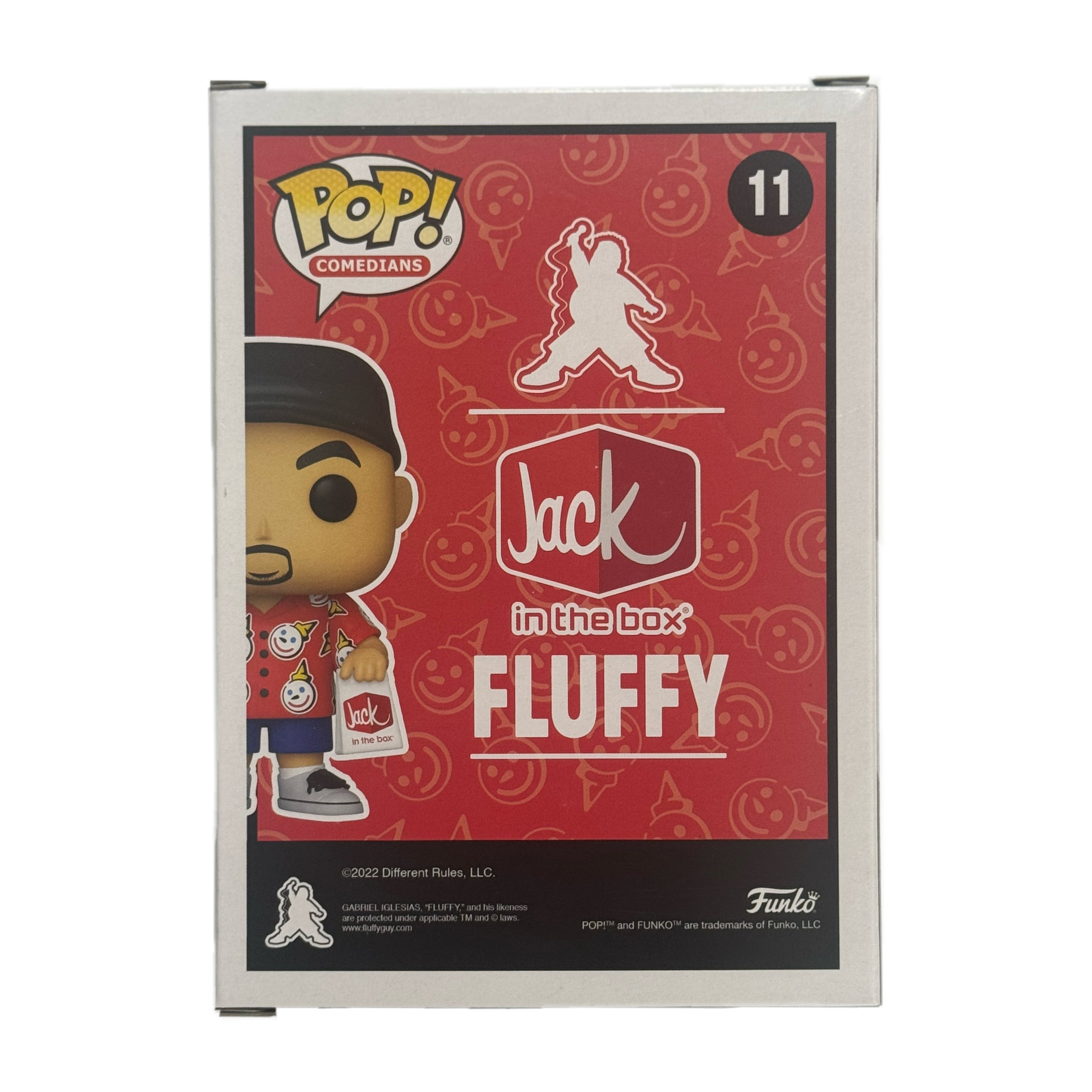 Gabriel Iglesias Signed "Fluffy" Funko Pop