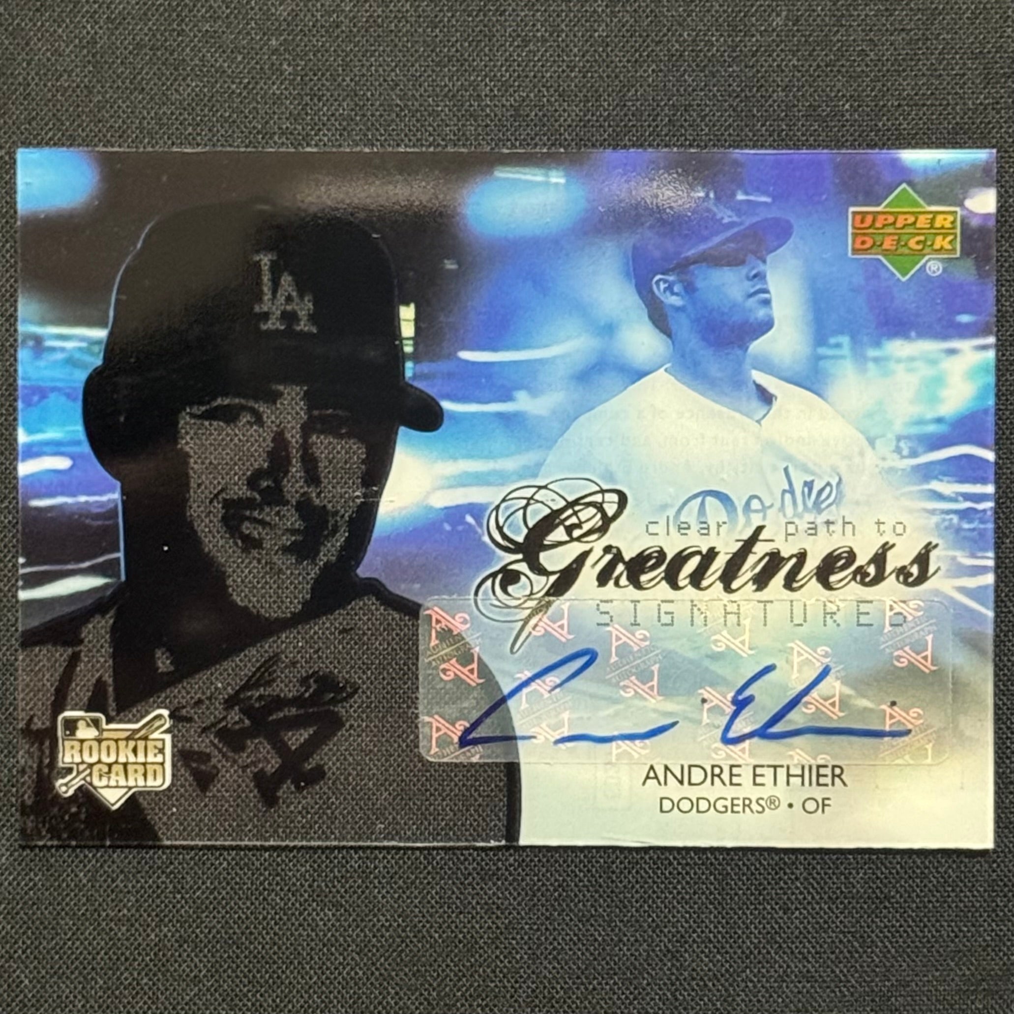 Andre Ethier 2006 Upper Deck Clear Path To Greatness Signatures #78 RC