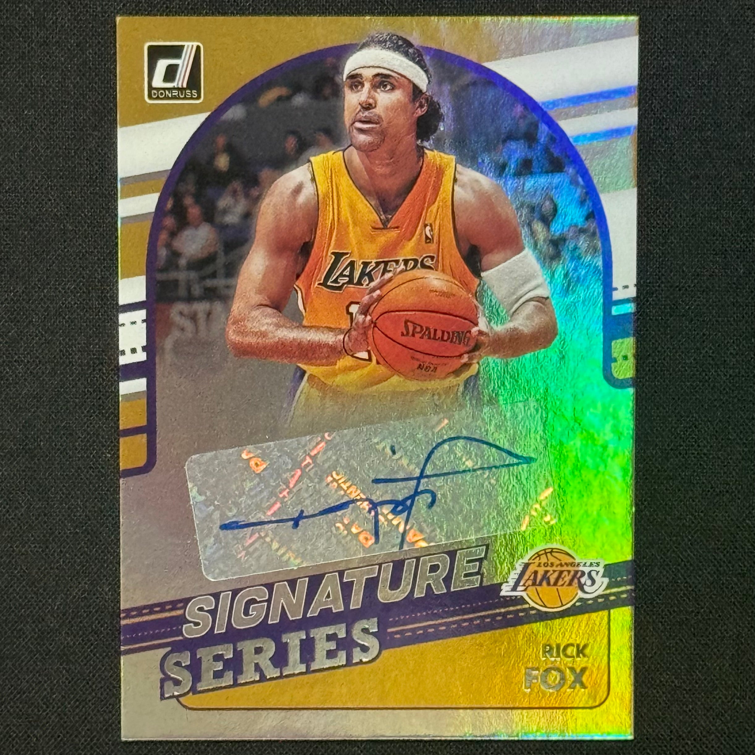 Rick Fox 2021-22 Panini Donruss Signature Series #SS-RFX Auto