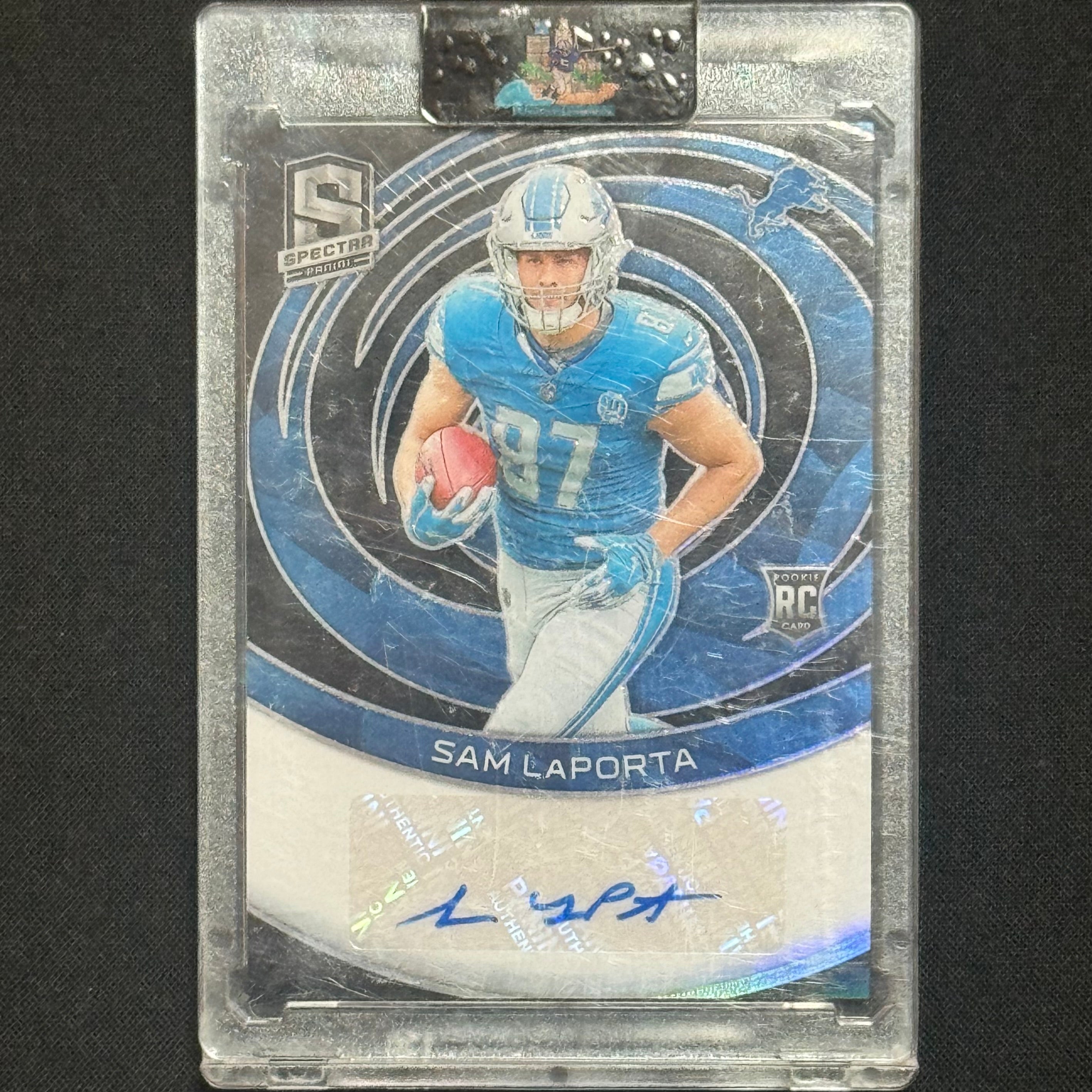 Sam LaPorta 2023 Panini Prizm #RAU-SLA RC Auto #/99