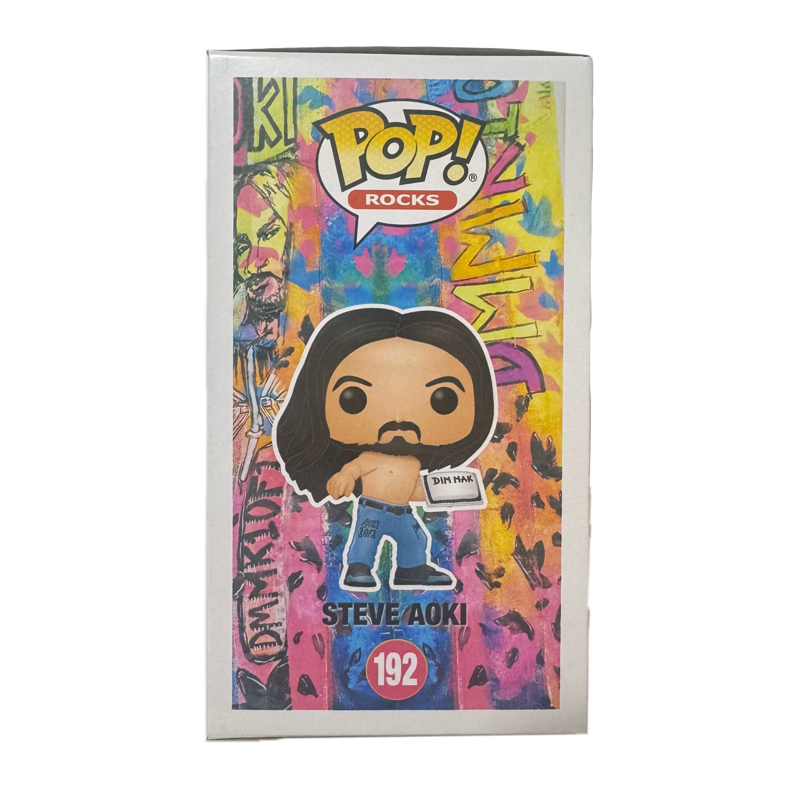Steve Aoki Signed Funko Pop