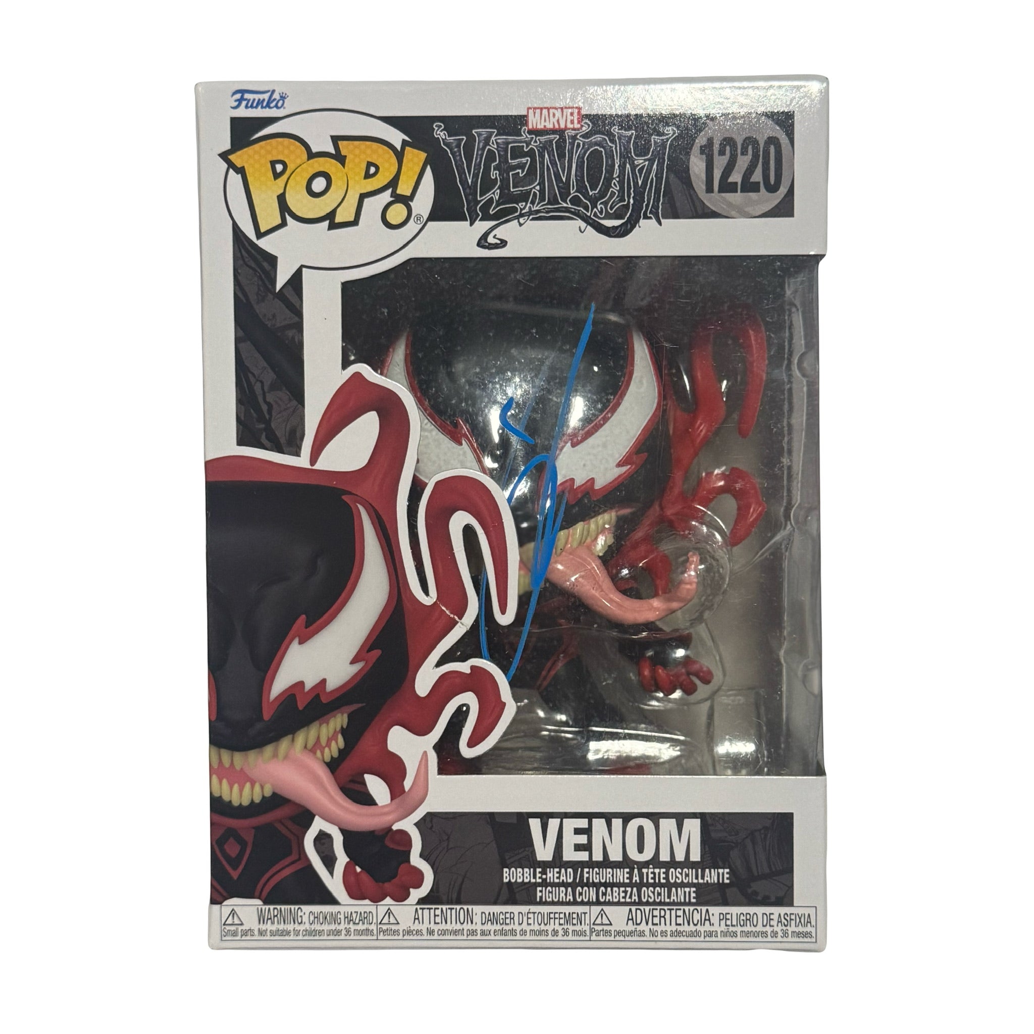 Tom Hardy Signed Venom Funko-Pop