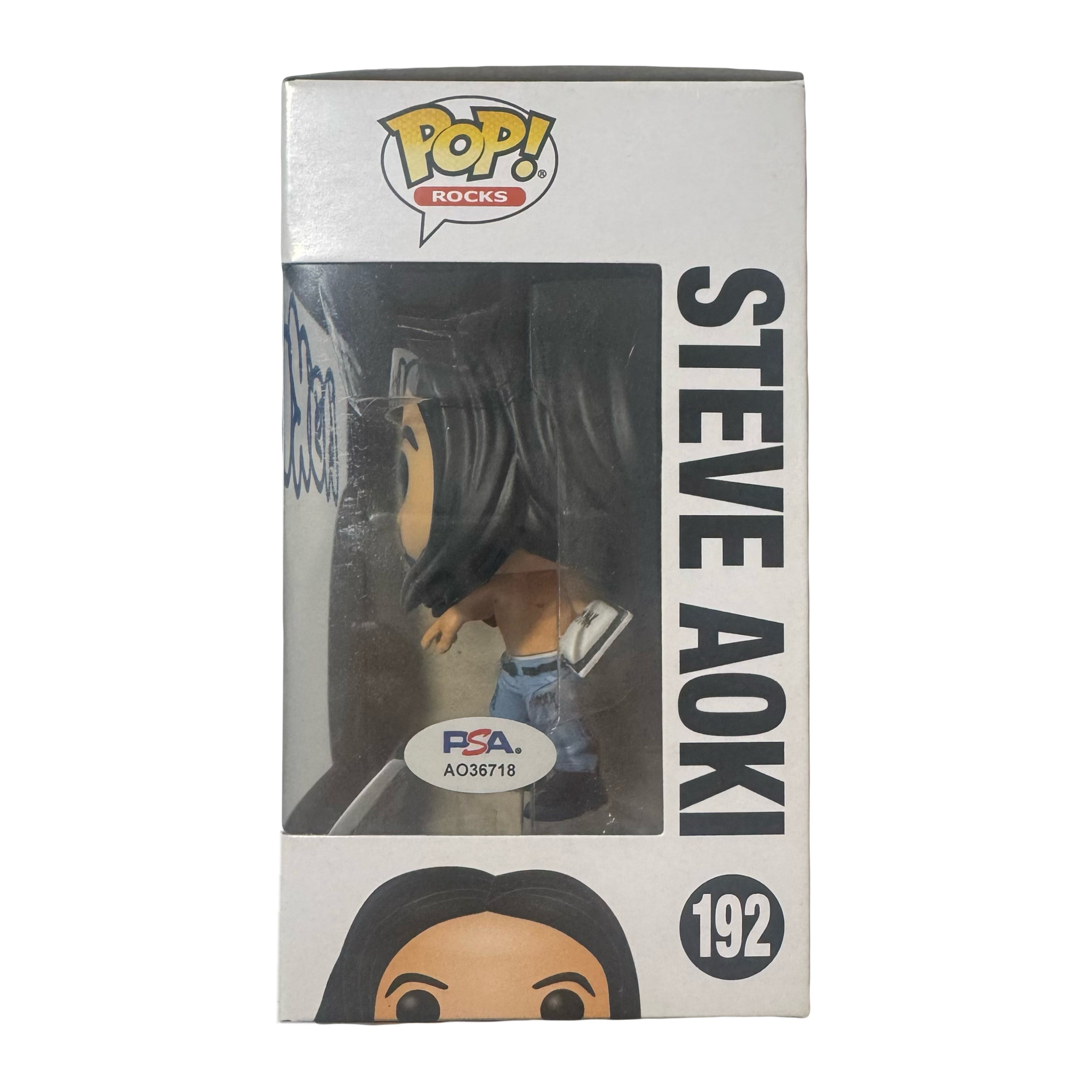 Steve Aoki Signed Funko Pop