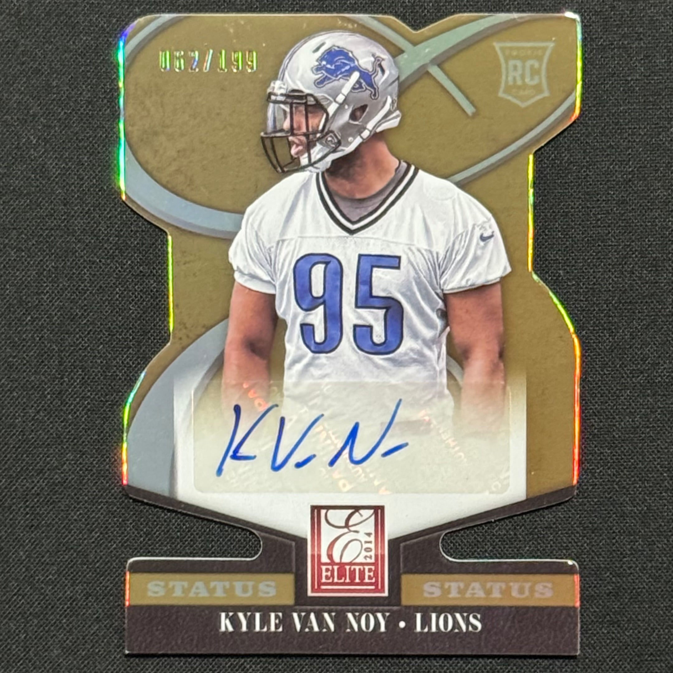 Kyle Van Noy 2014 Elite Status Die Cut #160 RC Auto #/199