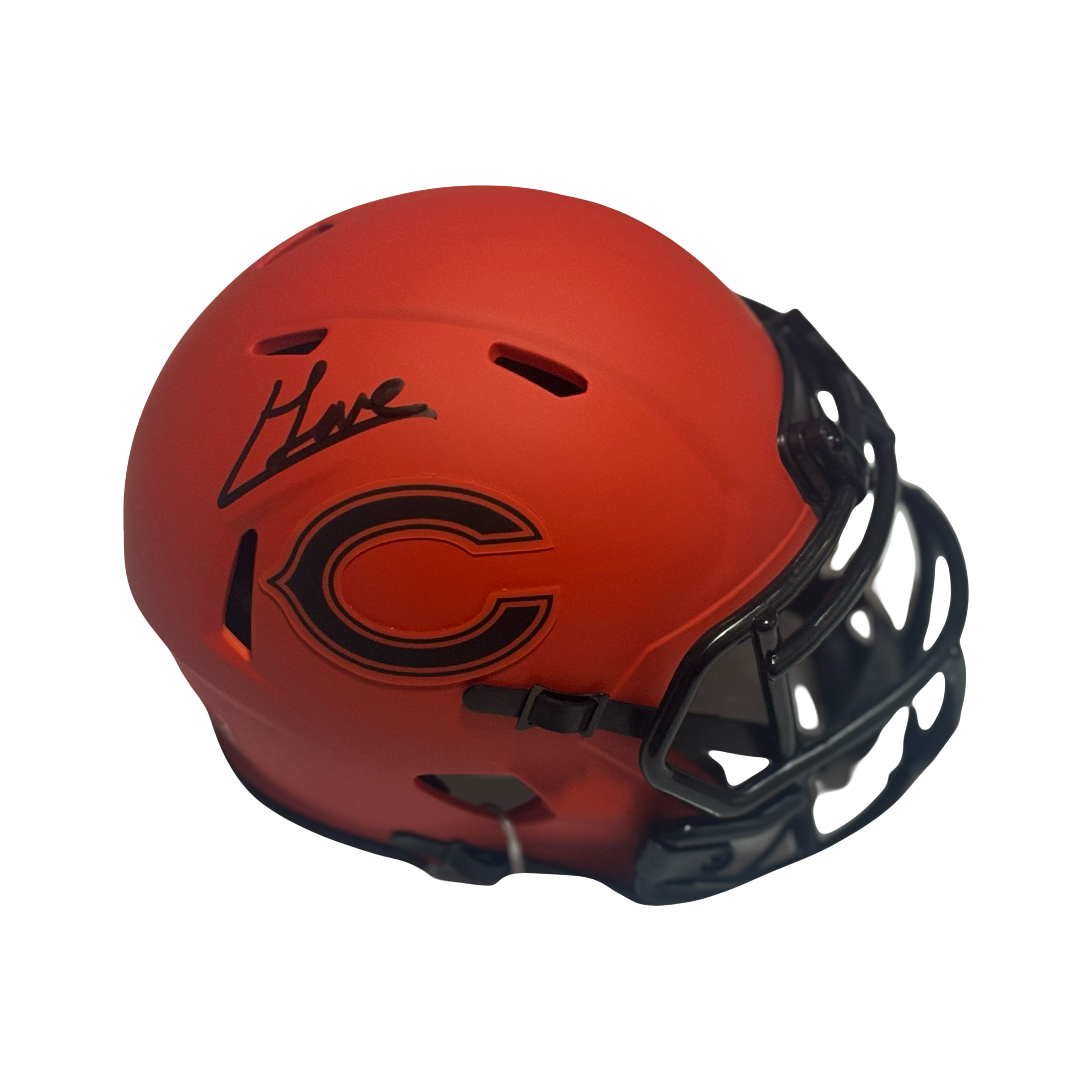Colston Loveland Signed Bears Mini Helmet