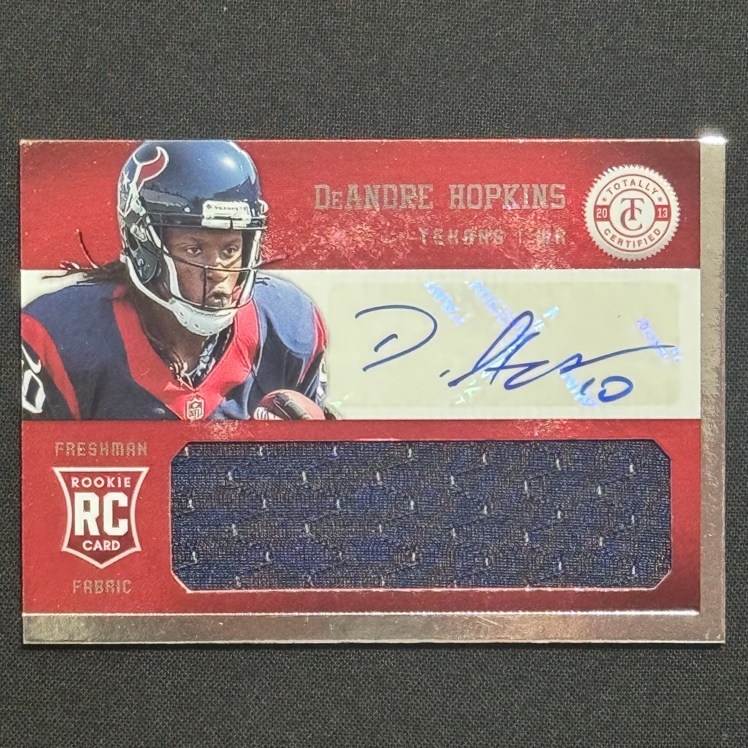 Deandre Hopkins 2013 Panini Totally Certified Football #215 RPA #/299