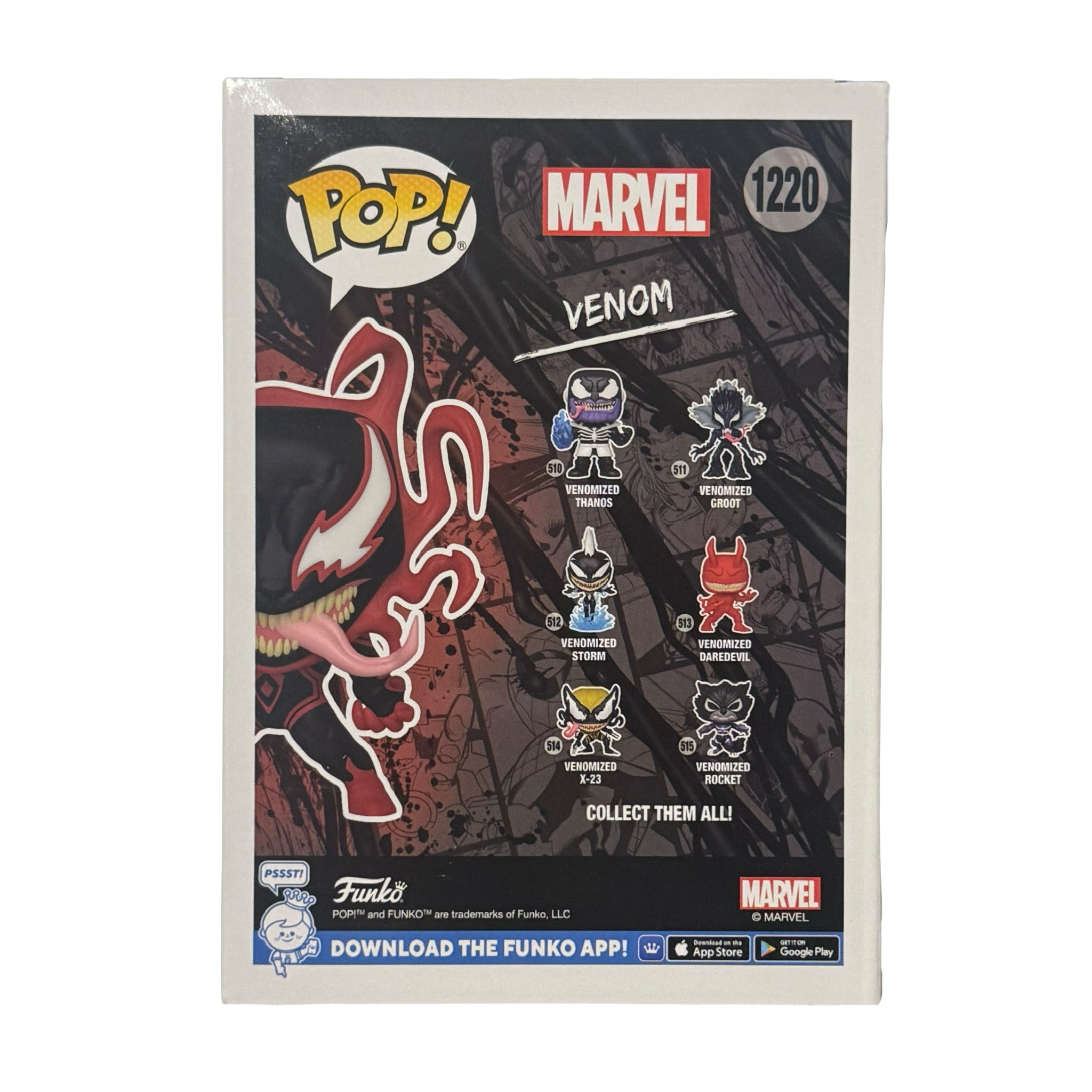 Tom Hardy Signed Venom Funko-Pop