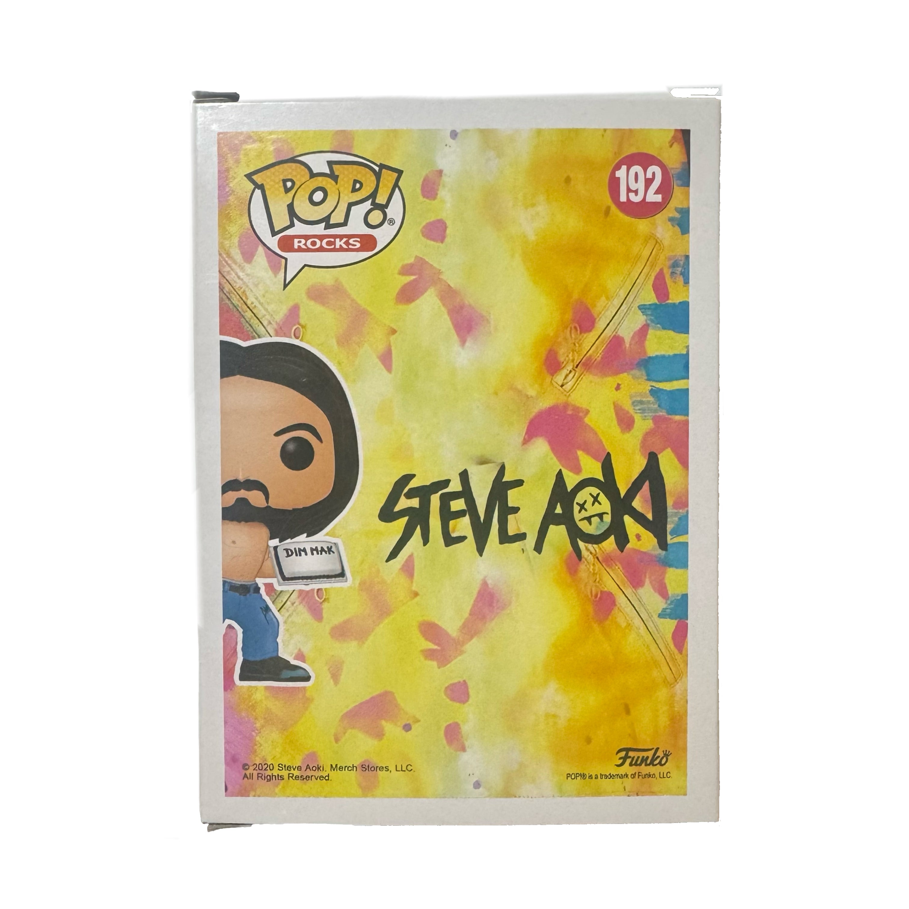 Steve Aoki Signed Funko Pop