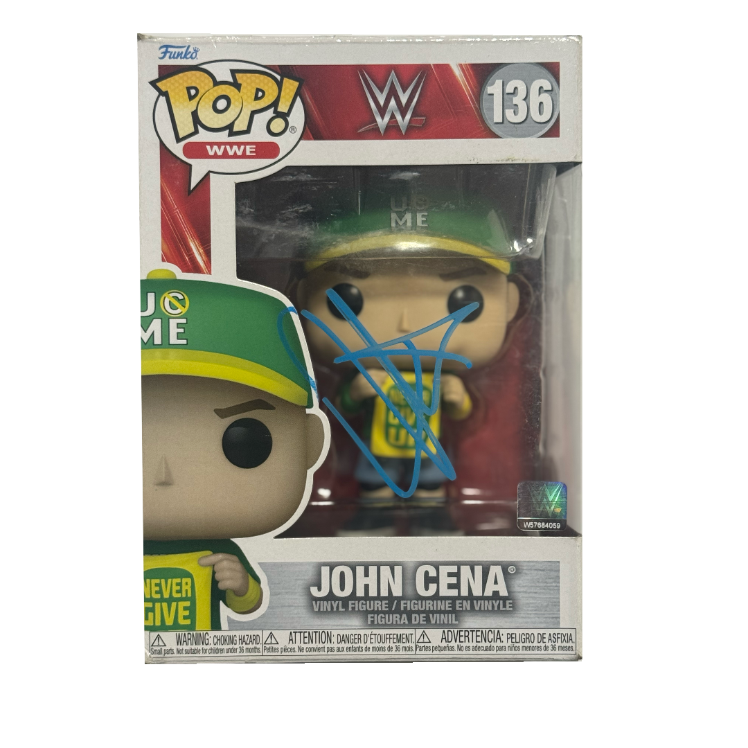 John Cena Signed Funko Pop