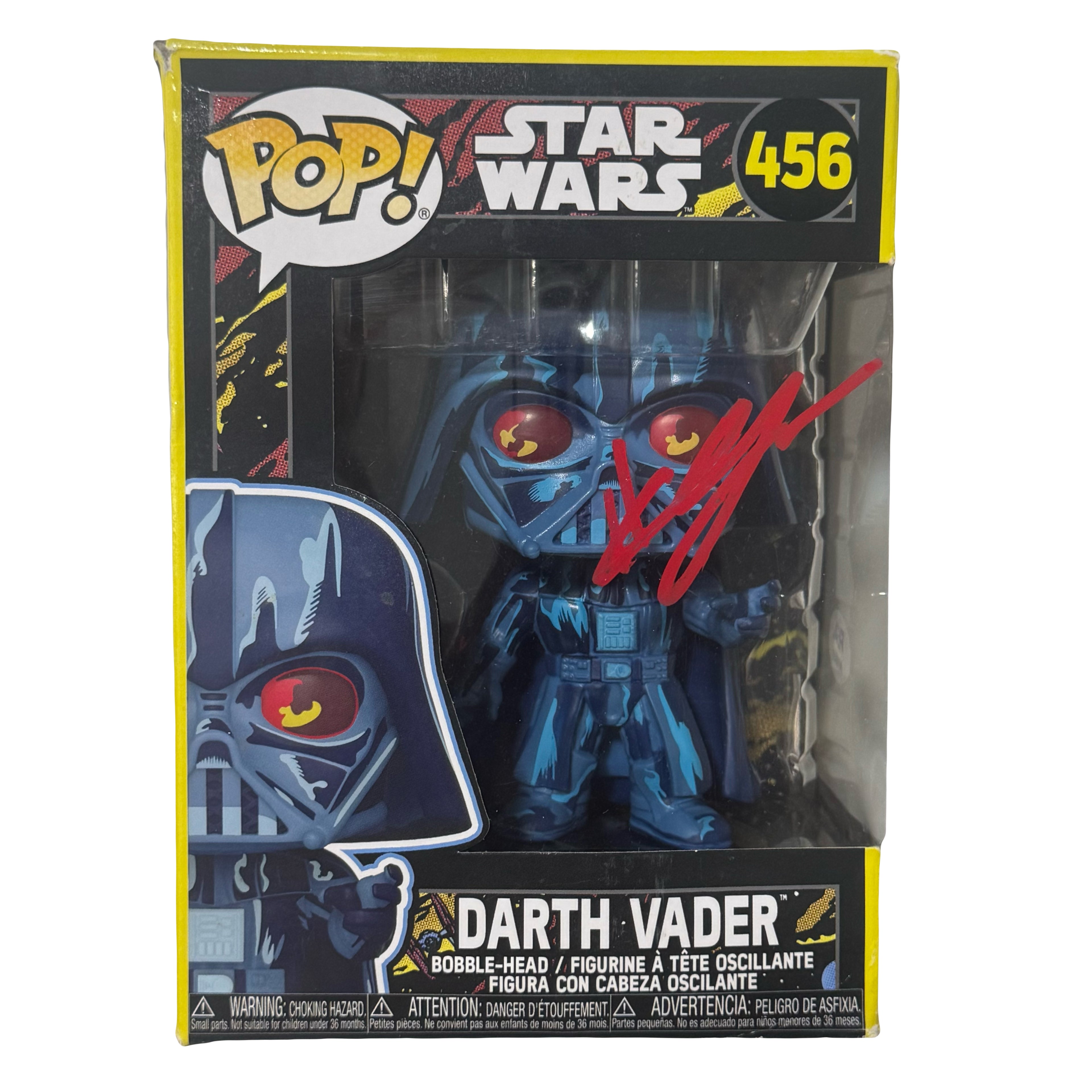 Hayden Christensen Signed Darth Vader Funko-Pop