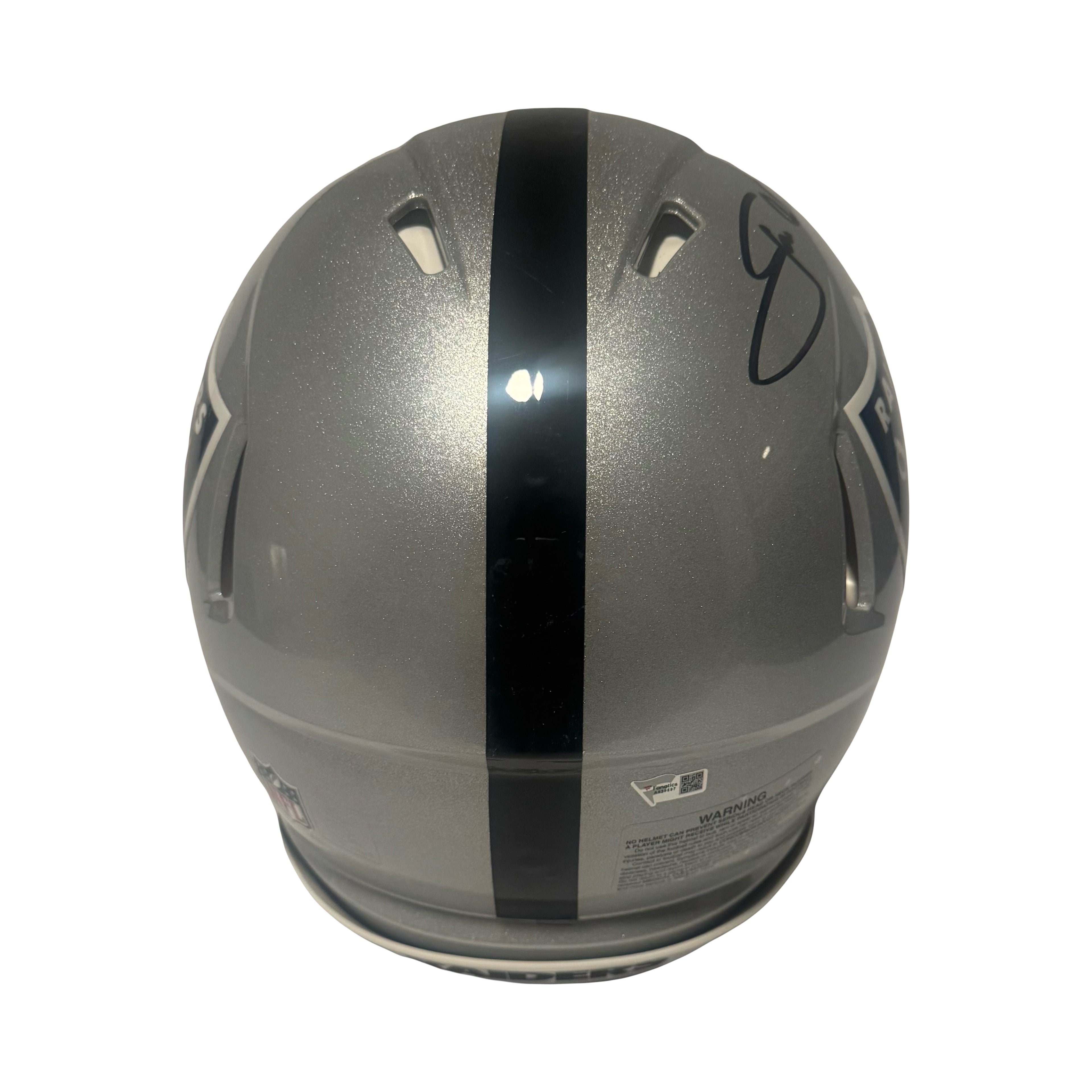 Jon Gruden Signed Full-Size Authentic Helmet