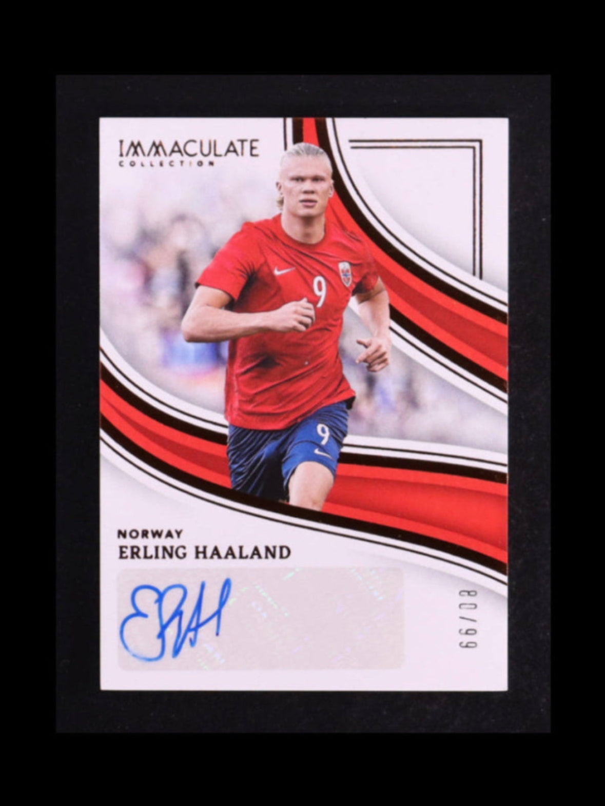 Erling Haaland 2023-24 Immaculate Collection Splendid Signatures #8 #/99