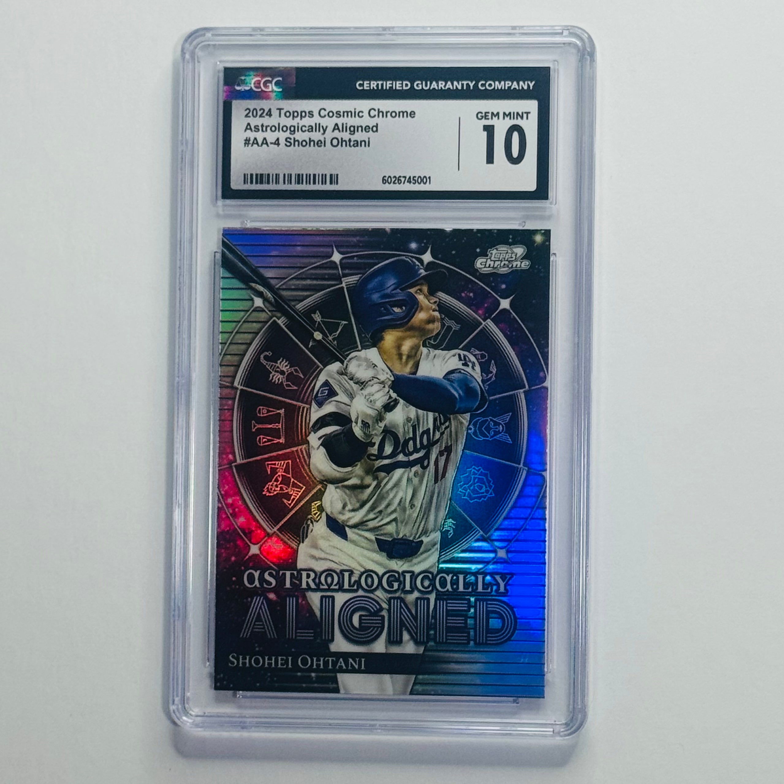 2024 Shohei Ohtani- Topps Cosmic Chrome Astrologically Aligned #4