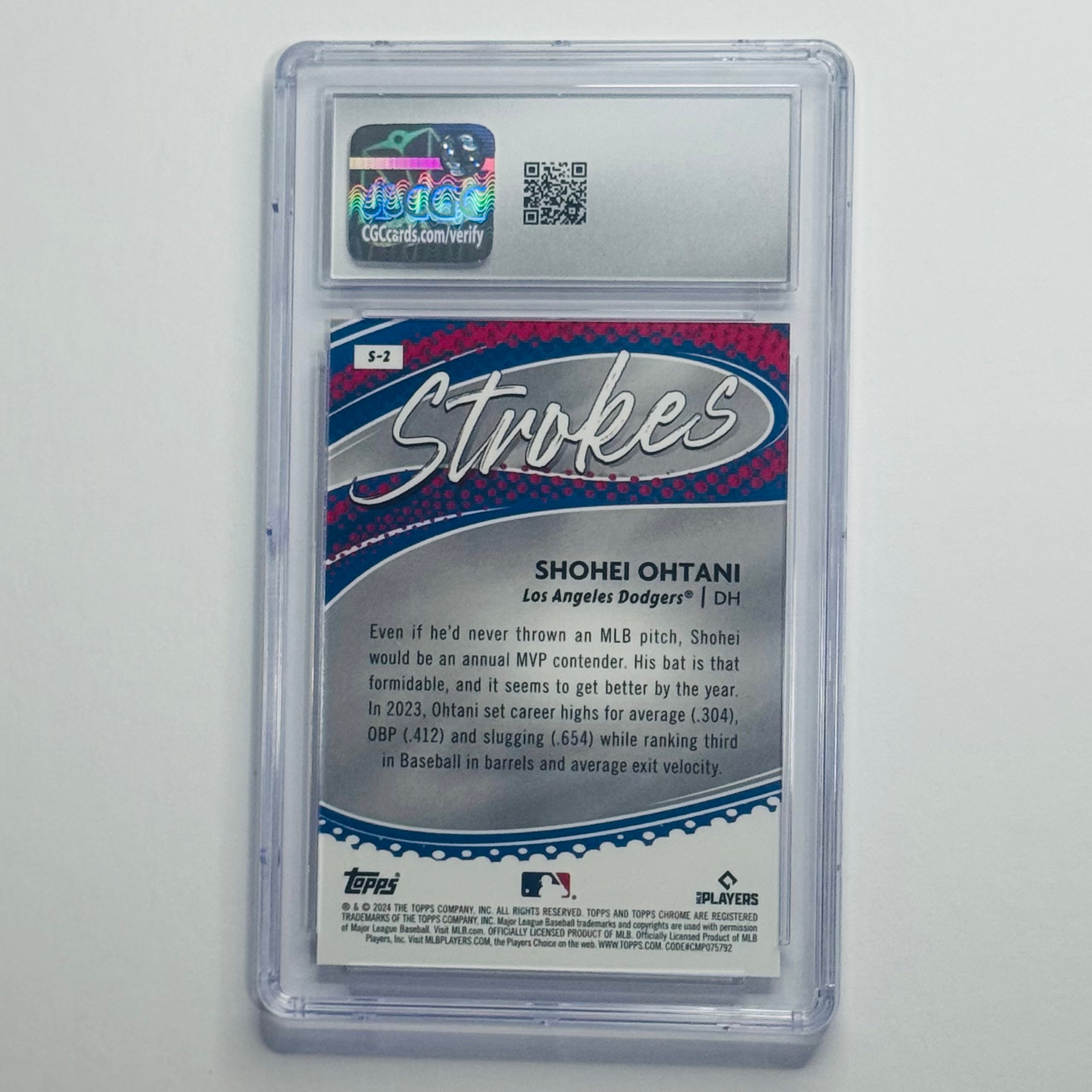 2024 Shohei Ohtani- Topps Chrome #S-2