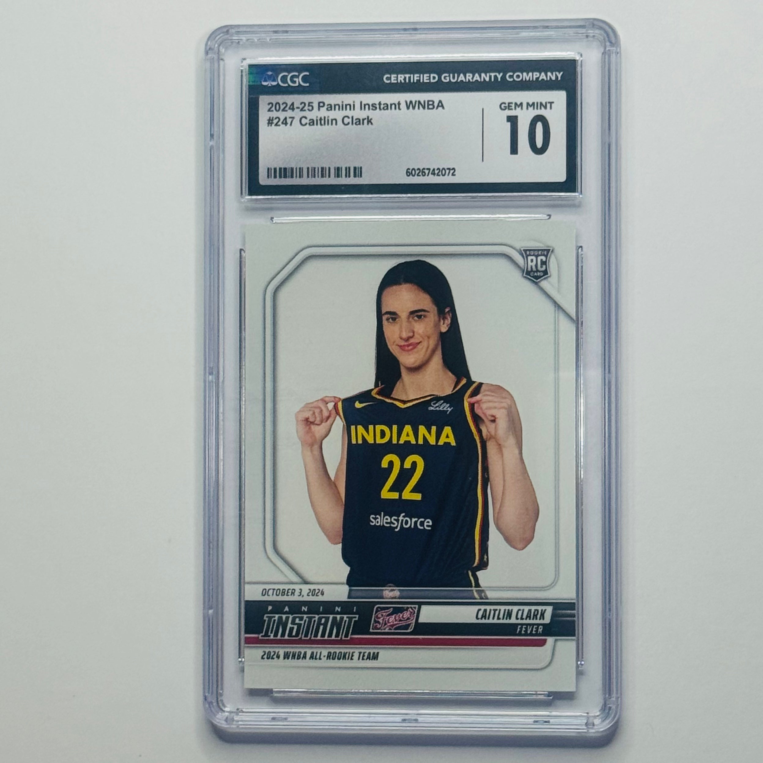 2024-25 Caitlin Clark- Panini Instant #247 (CGC 10)