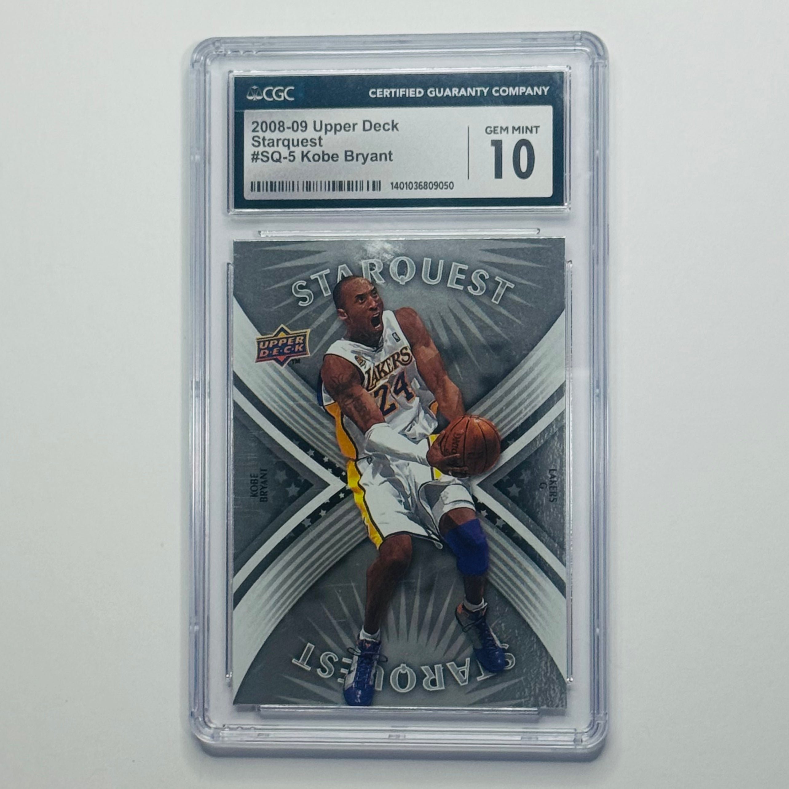 2008-09 Kobe Bryant- Upper Deck Starquest #SQ-5 (CGC 10)