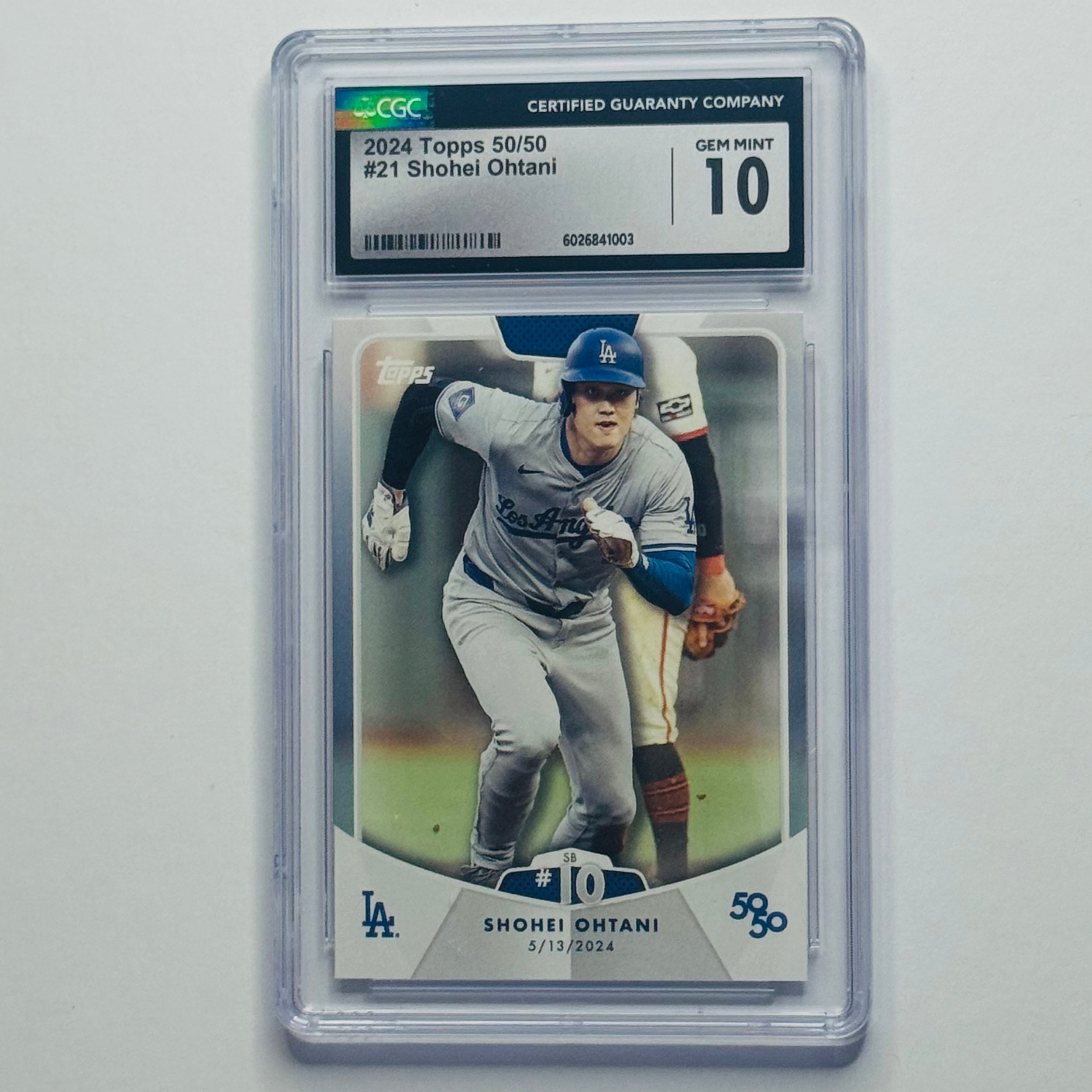 2024 Shohei Ohtani- Topps 50/50 #21 (CGC 10)