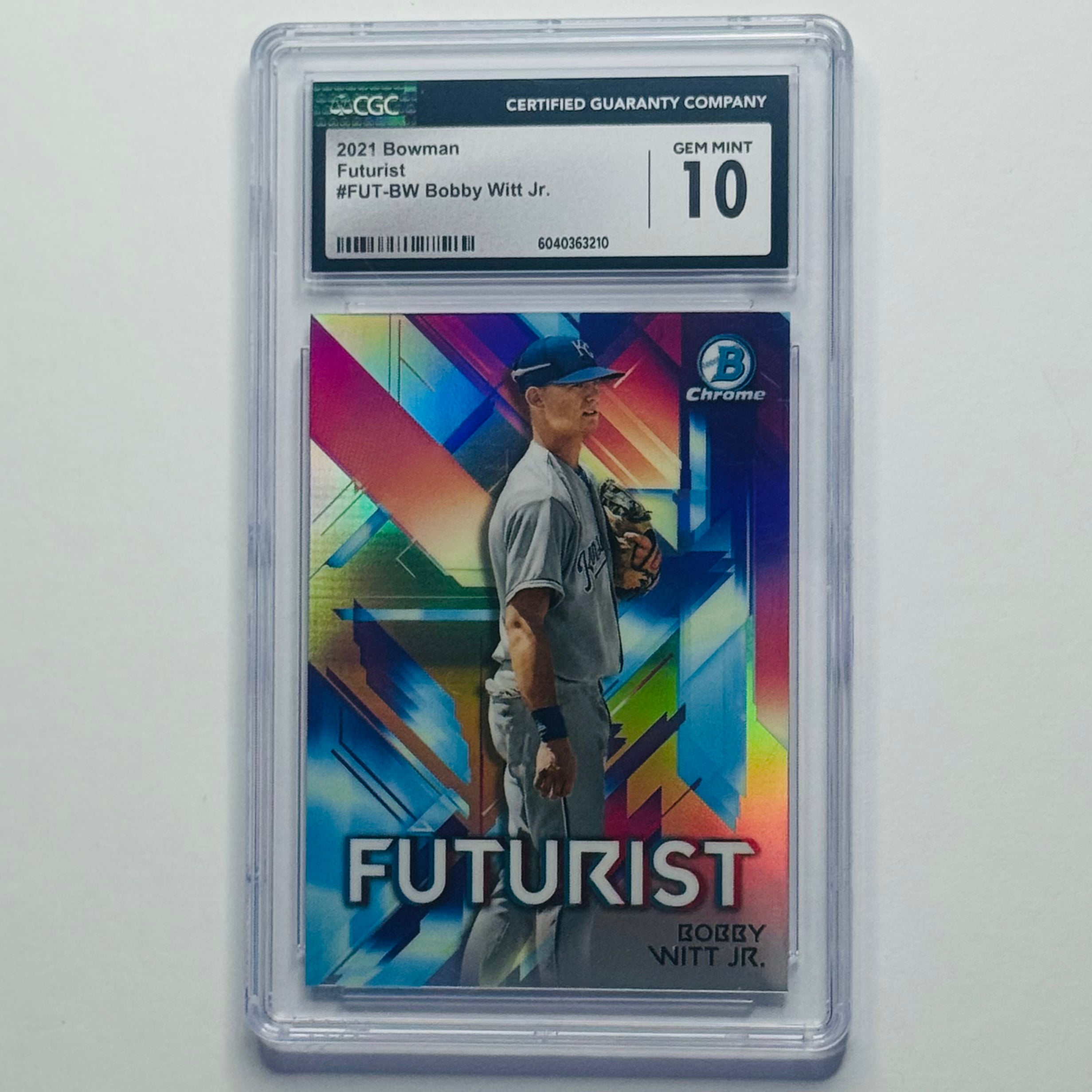 2021 Bobby Witt Jr.- Bowman Futurist #FUT-BW