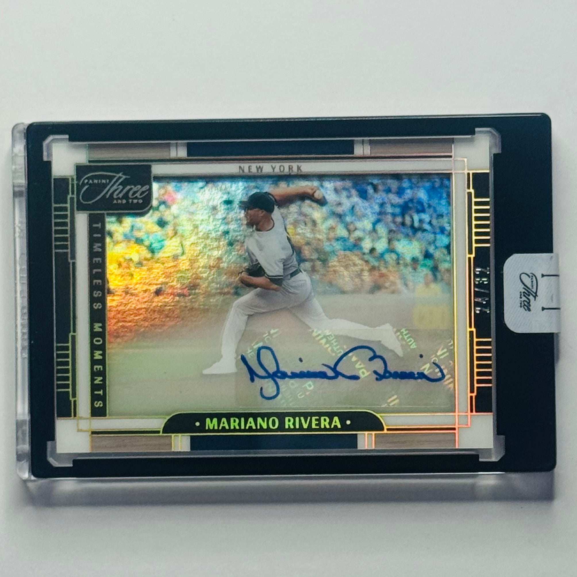 2024 Mariano Rivera- Panini Three & Two Baseball Auto #24/32 #TMS-MR