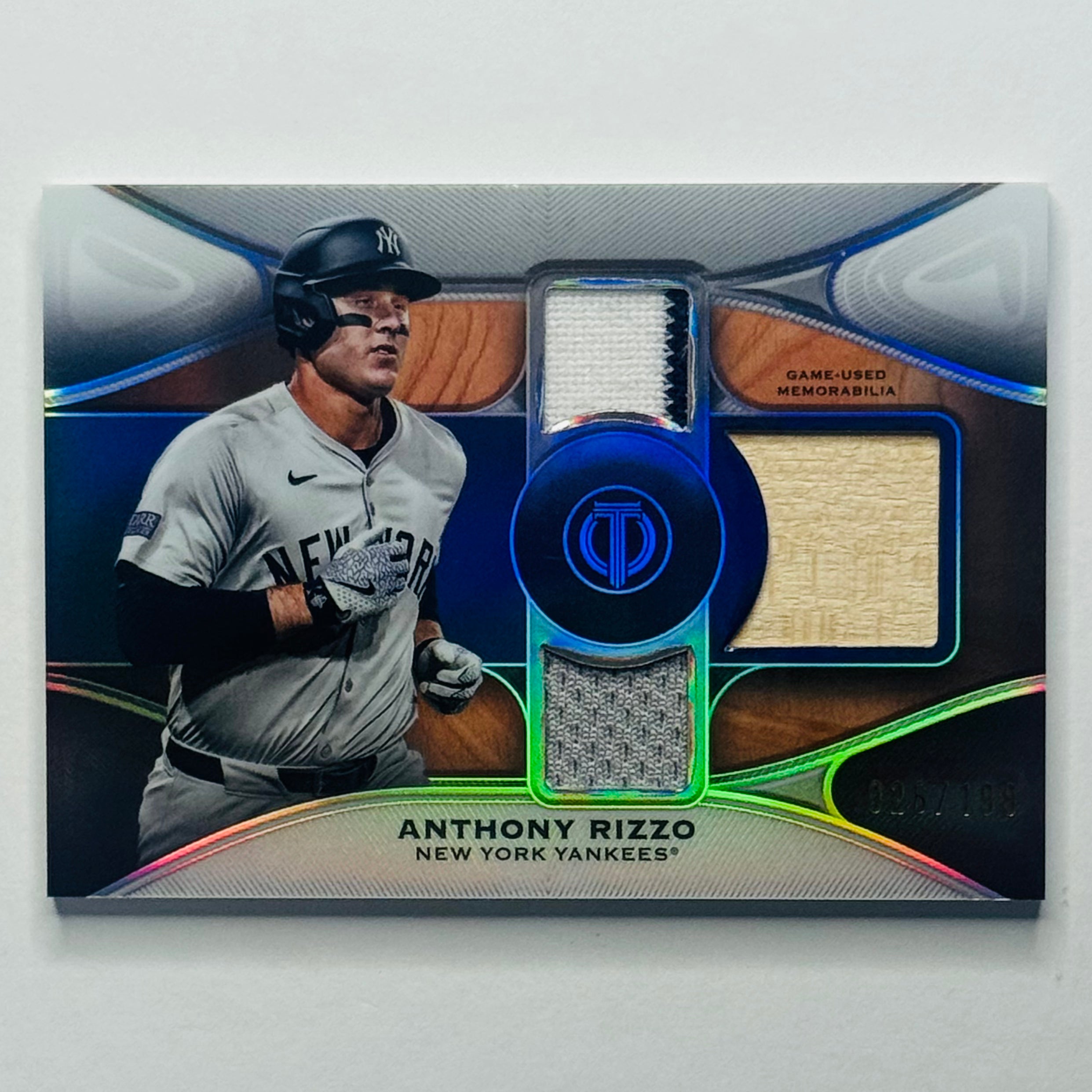 2025 Anthony Rizzo- Topps Triple Relic #26/199