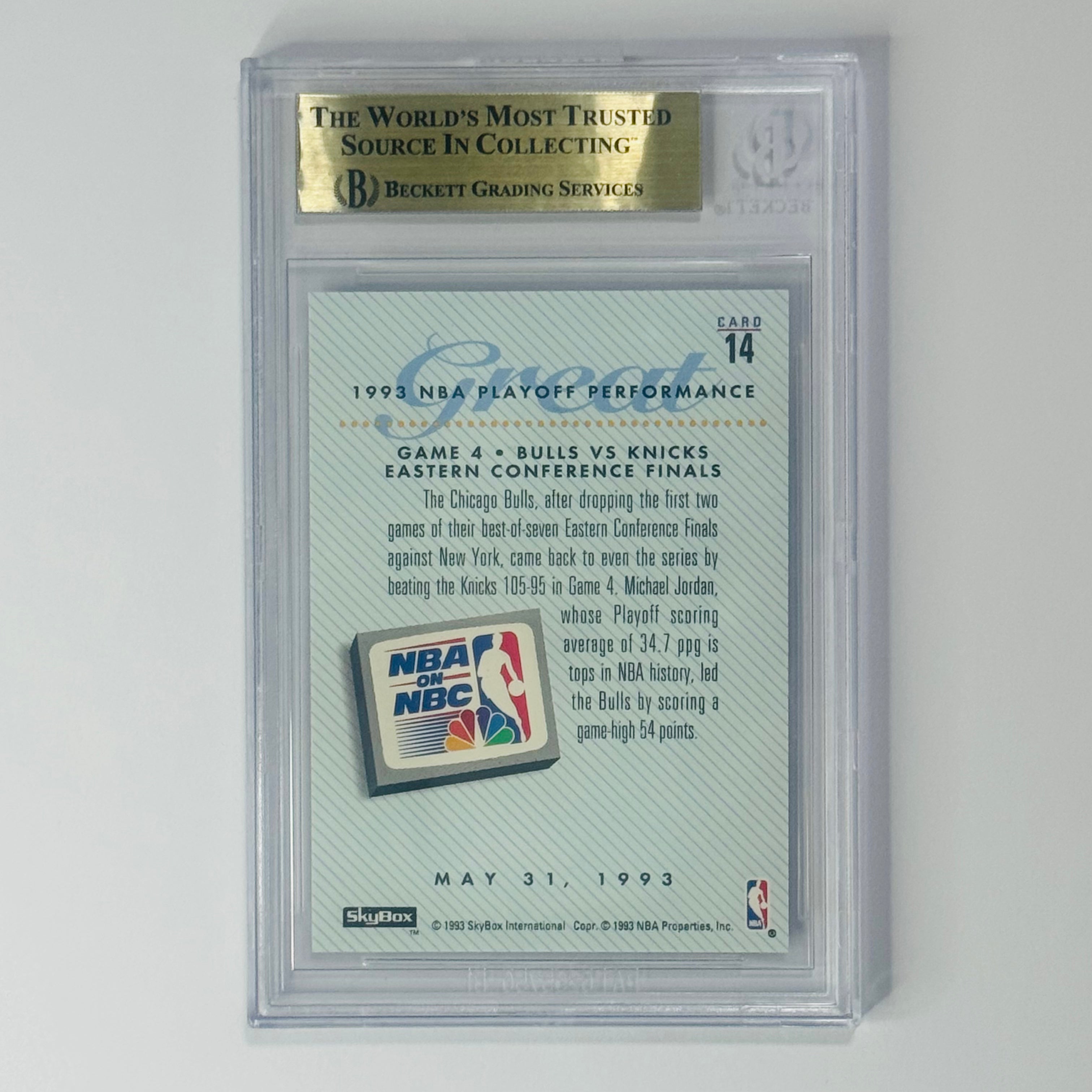 1993-94 Michael Jordan- Skybox Premium #14