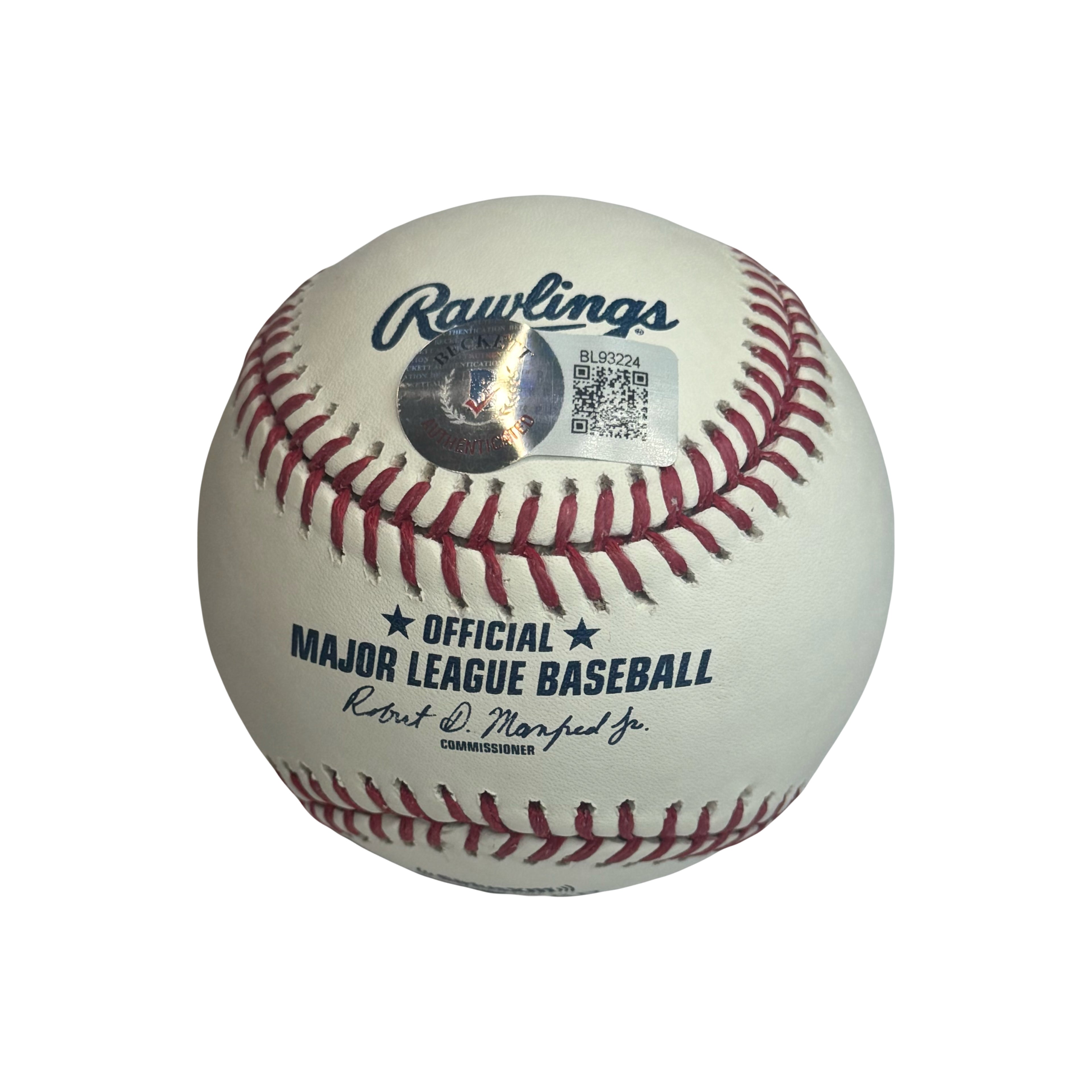 Gary Sanchez Signed OML Baselball