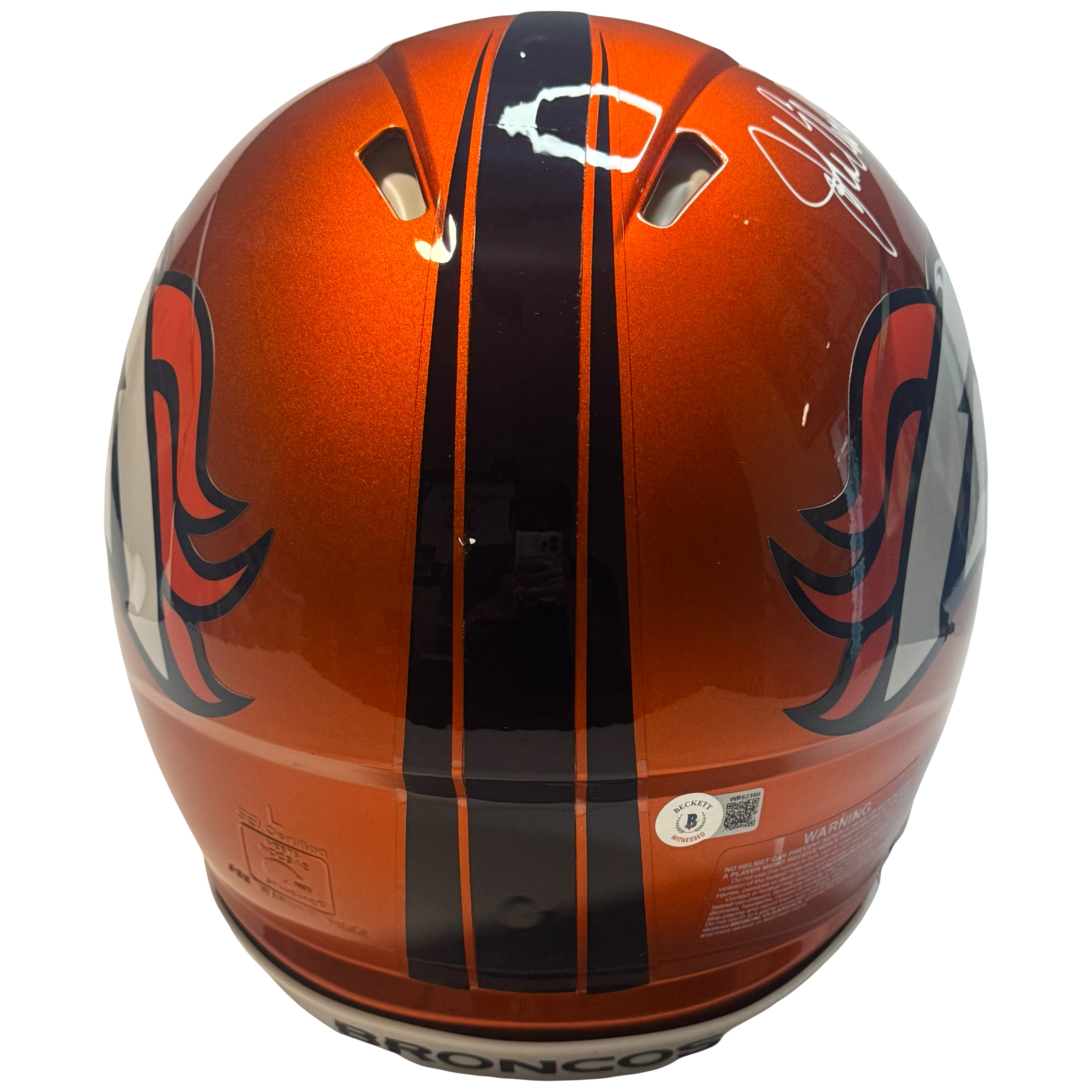 John Elway Authentic Broncos Helmet