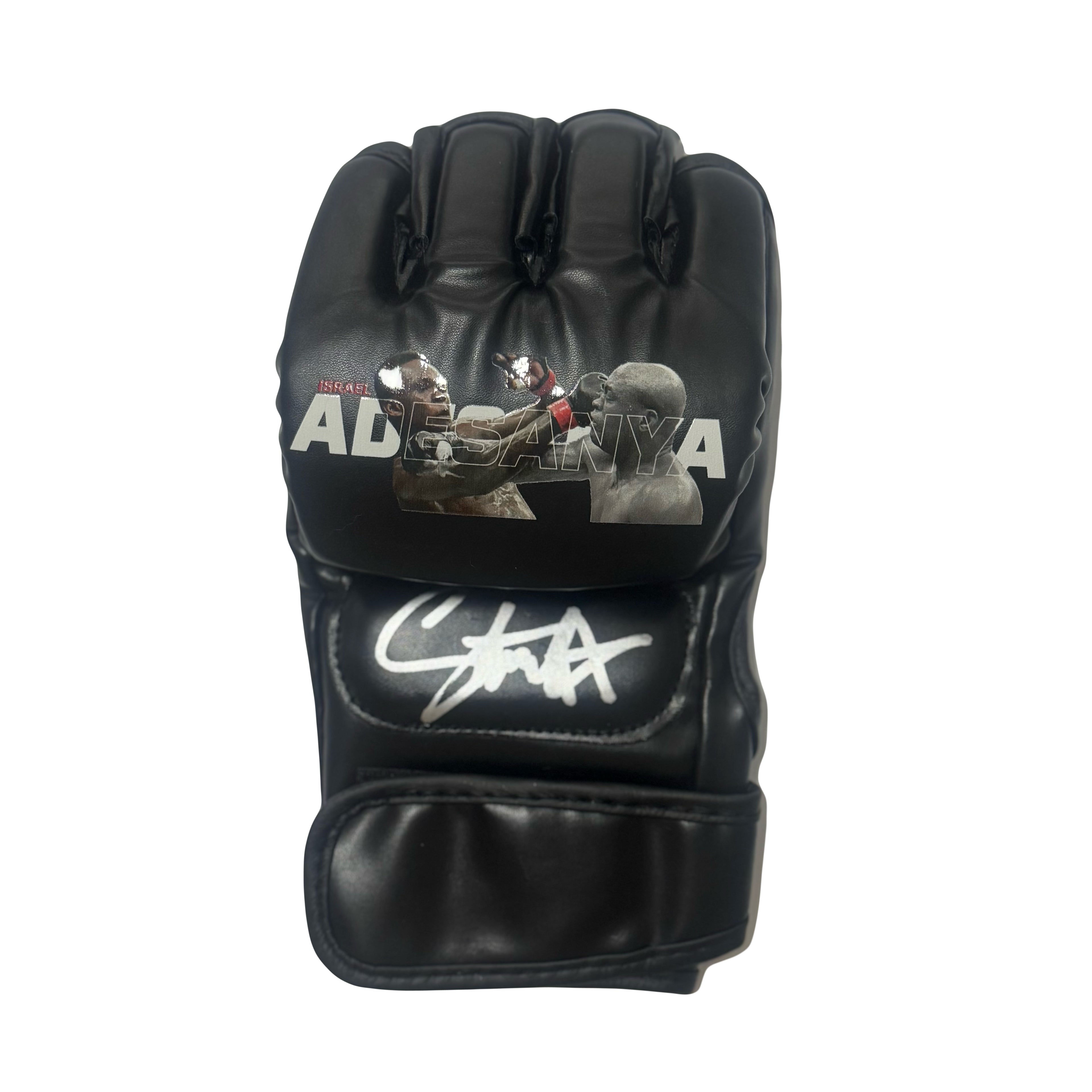 Israel Adesanya Signed MMA Glove