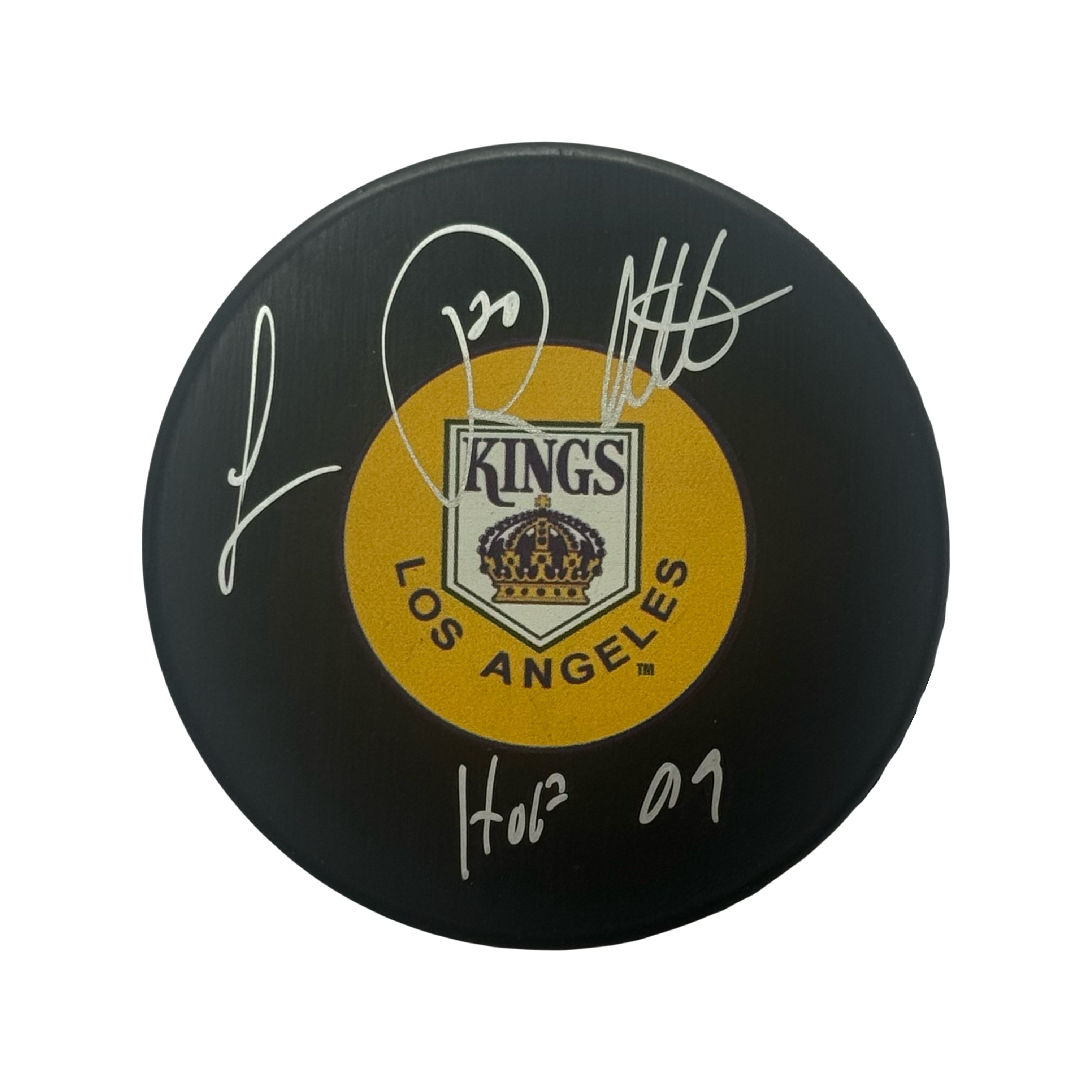Luc Robitaille Signed Hockey Puck