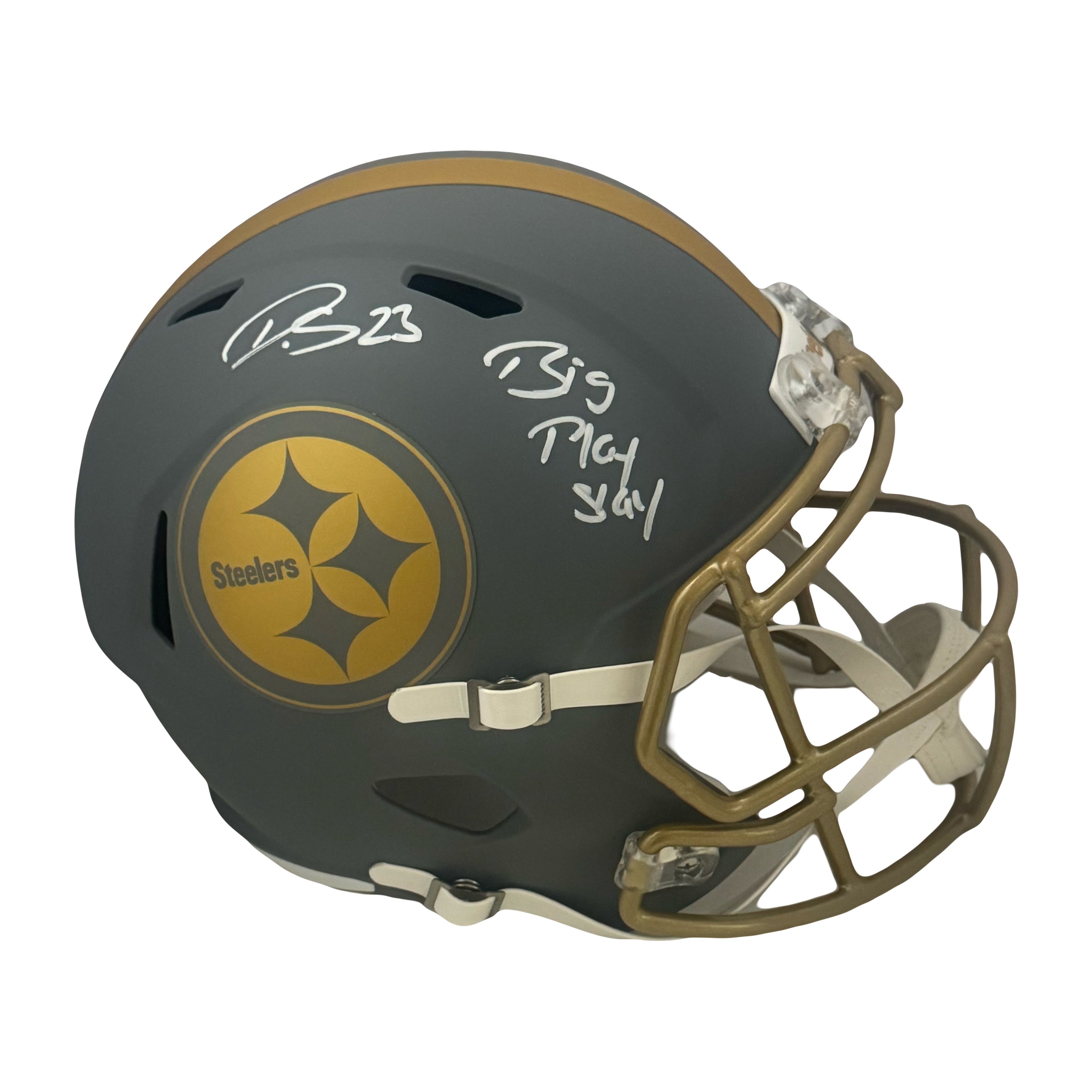 Darius Slay Signed Full-Size Replica Steelers Helmet