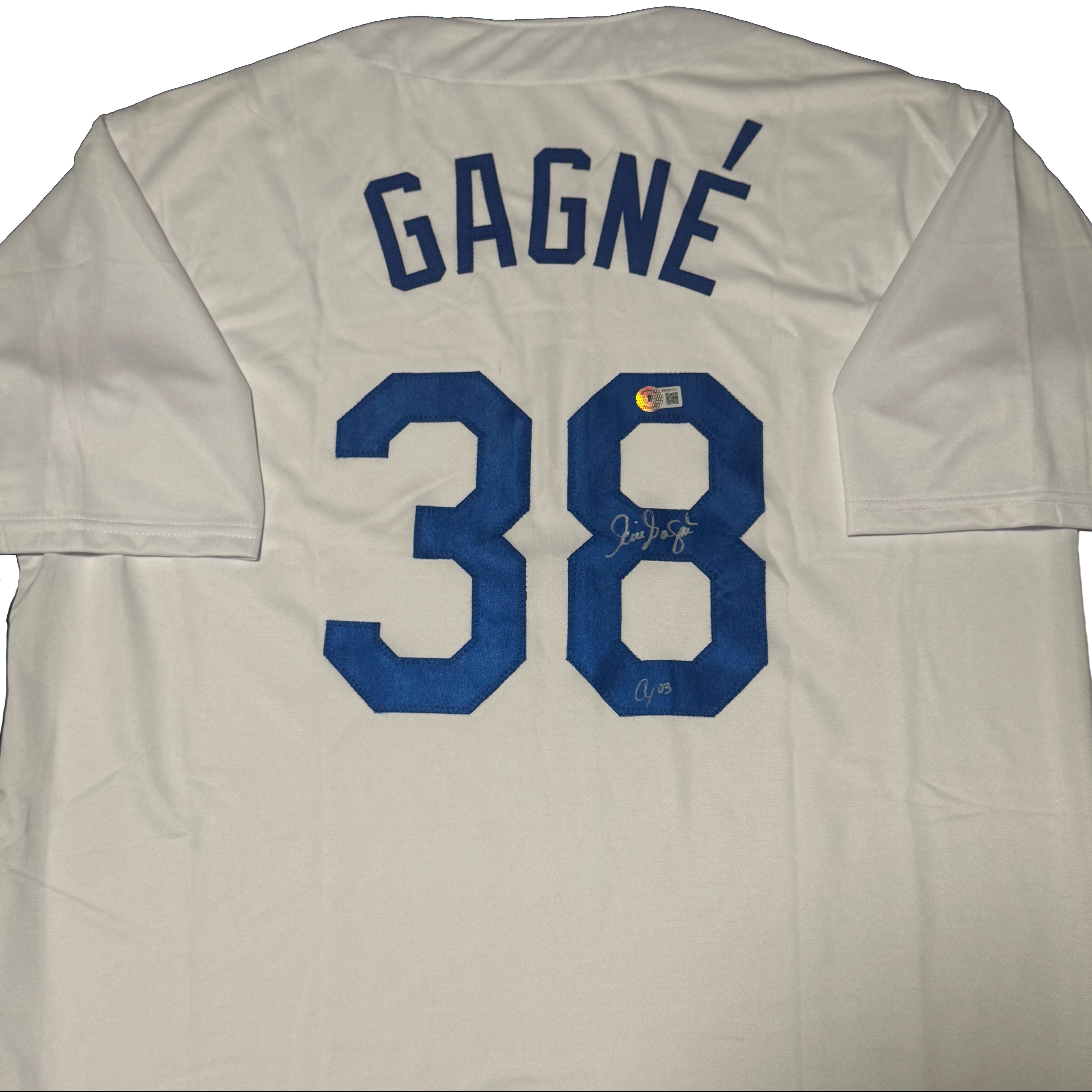 Eric Gagne Signed Custom Dodgers Jersey