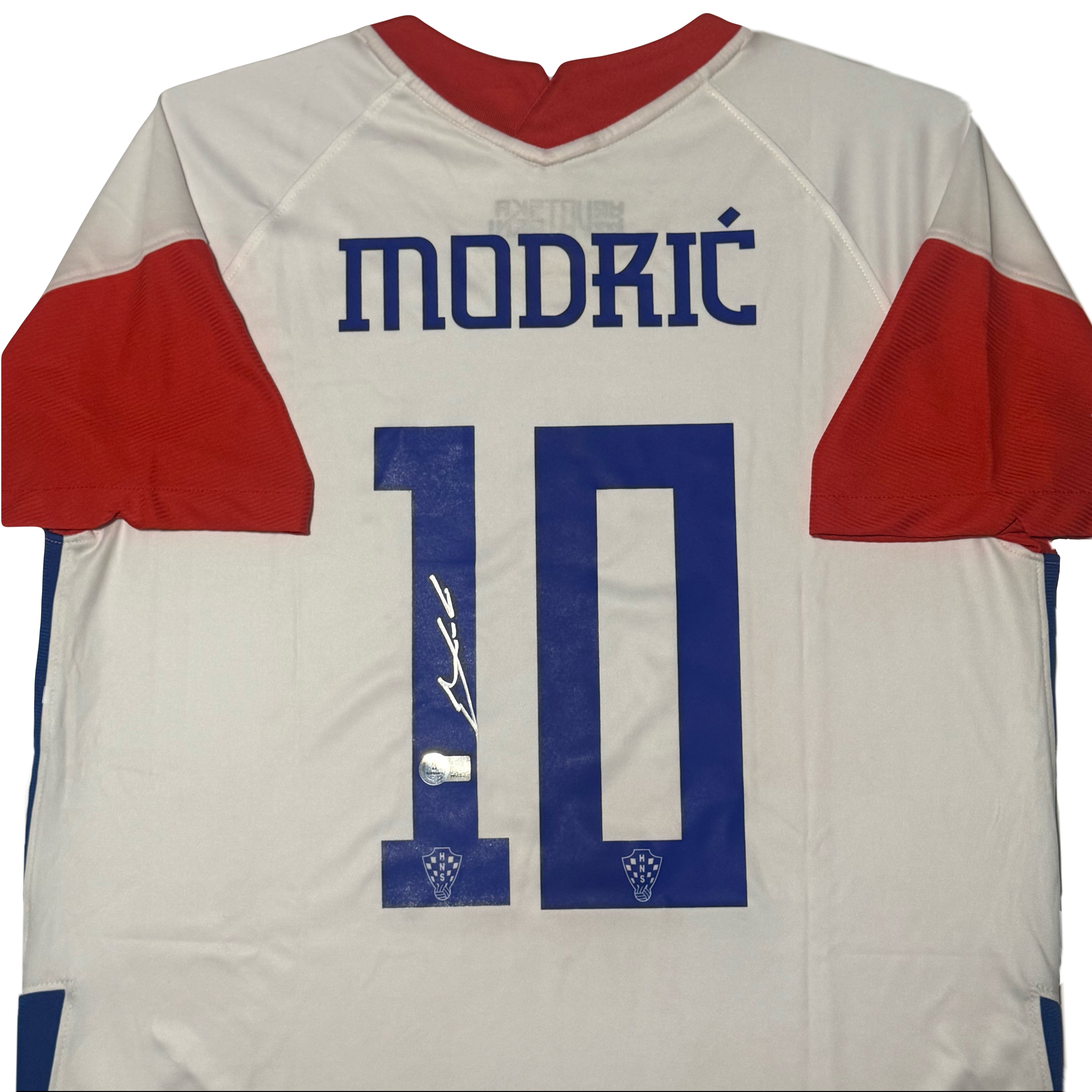 Luka Modric Signed Croatia Nike Authentic Jersey