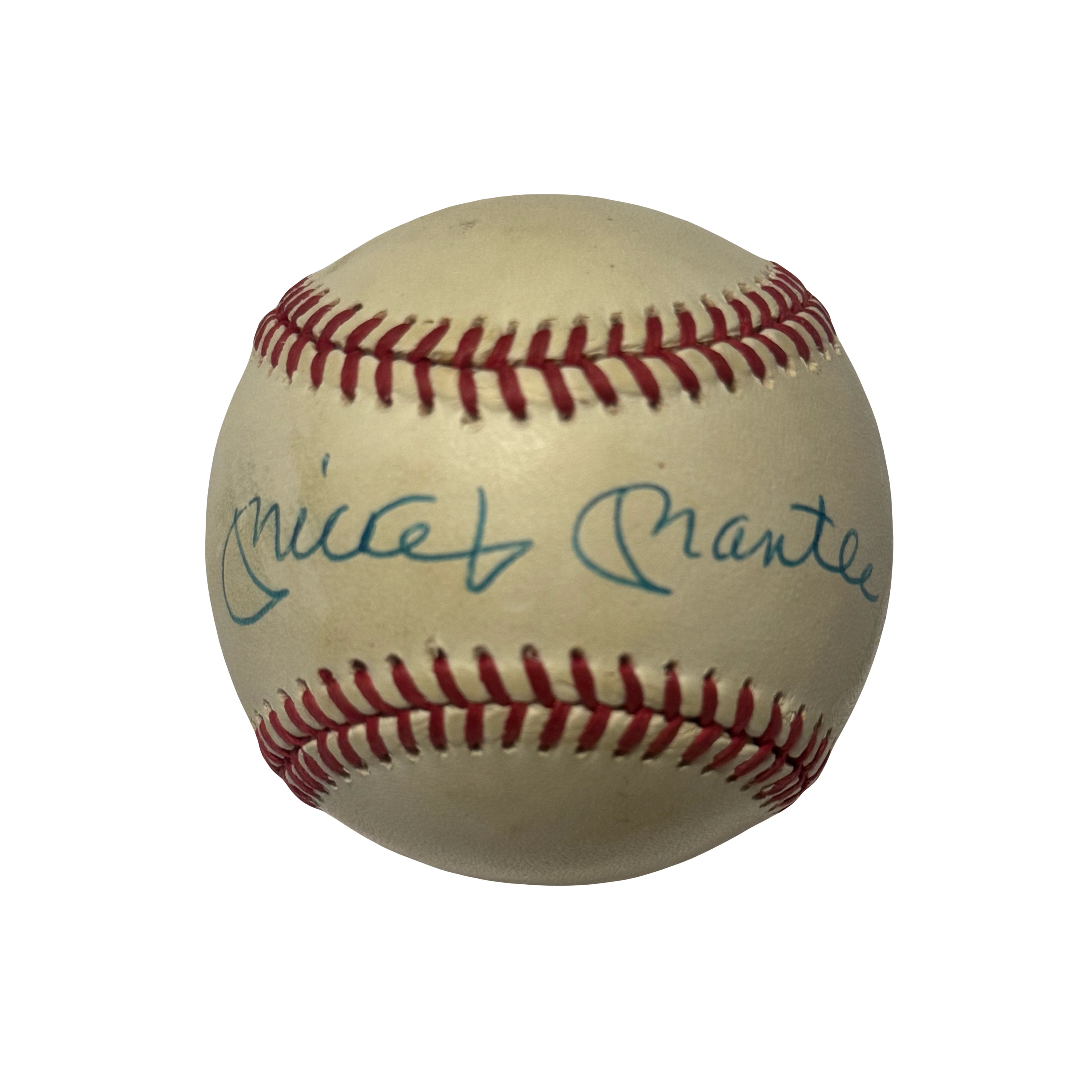 Mickey Mantle Signed OAL Baseball