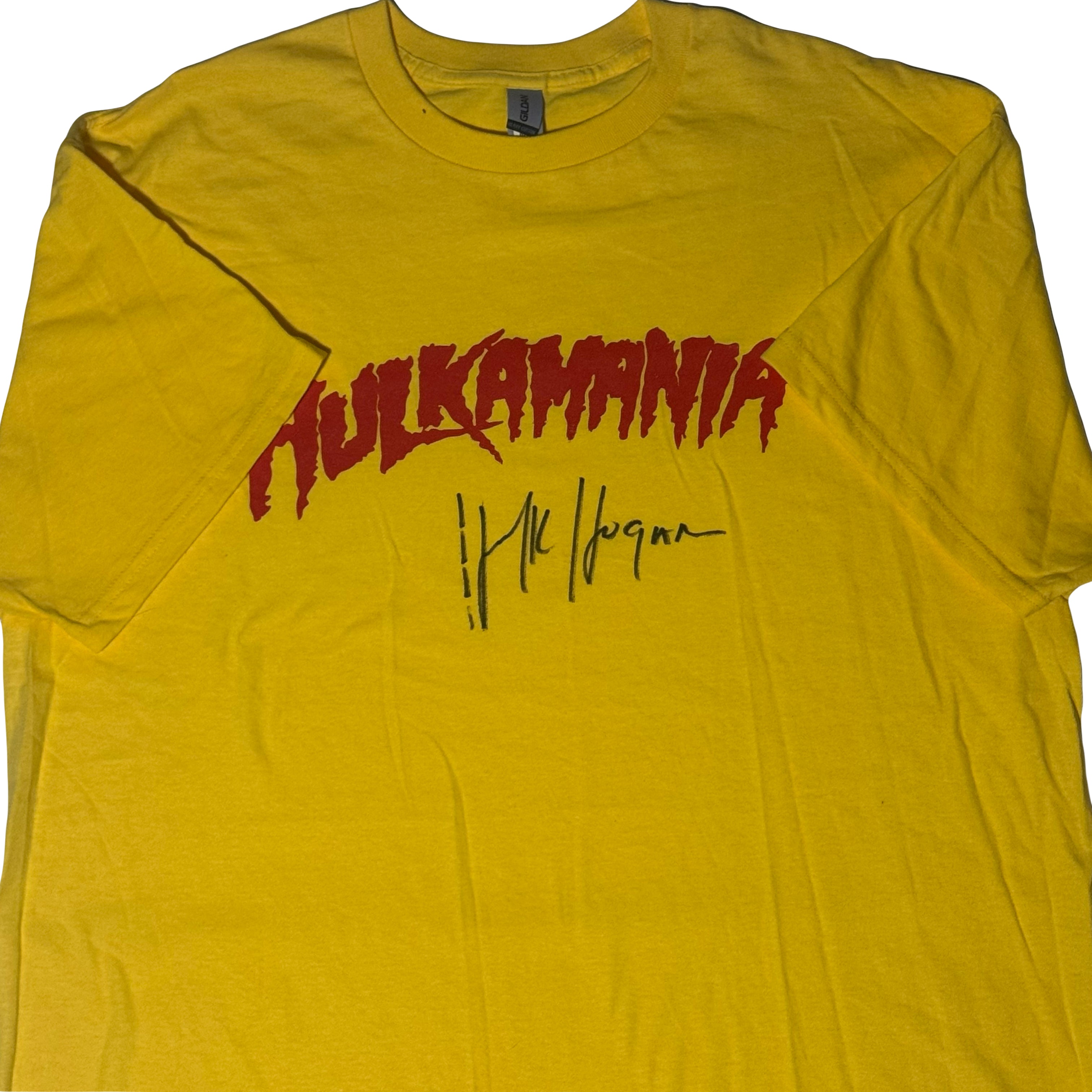 Hulk Hogan Signed Hulkamania Shirt