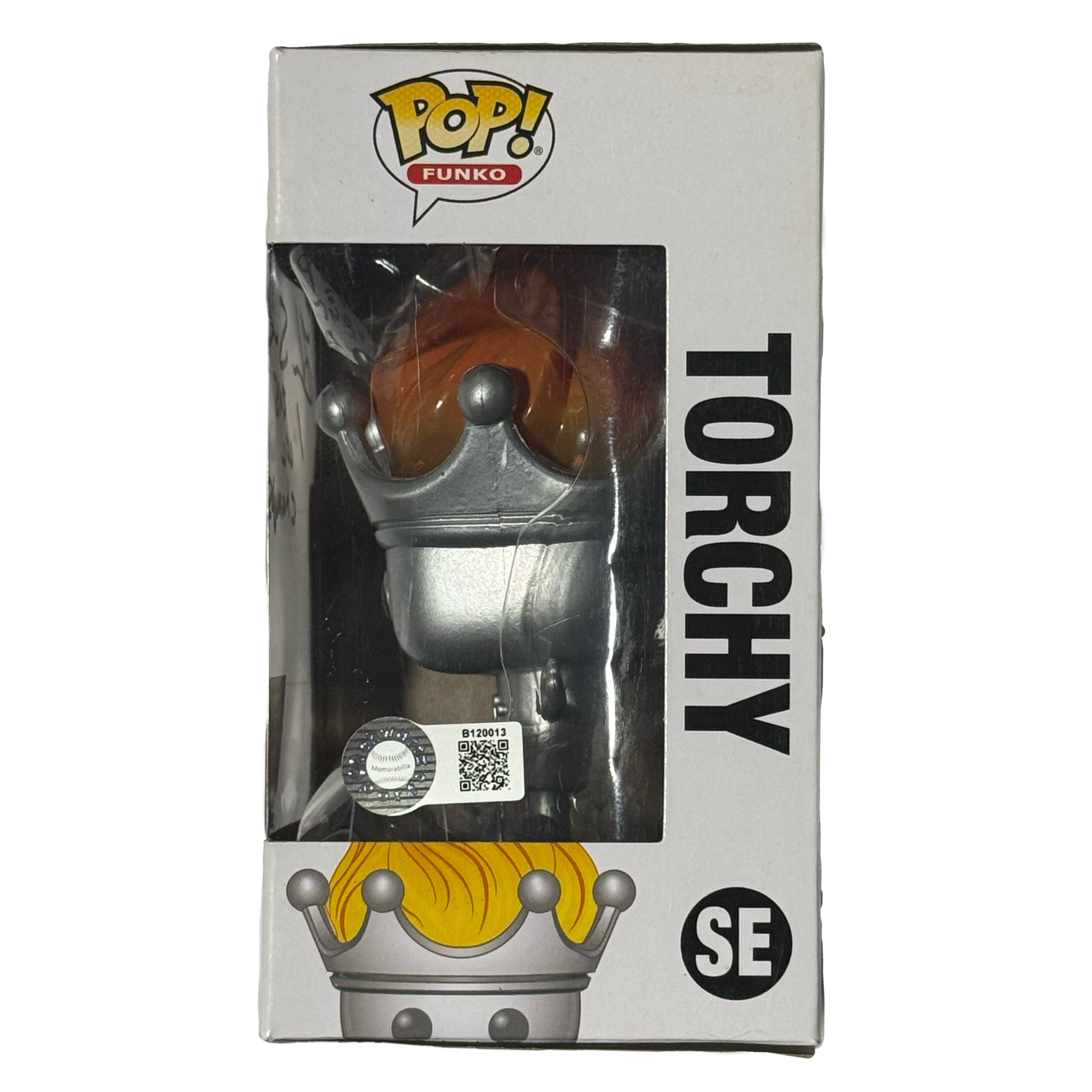 Hope Solo Signed Torchy Funko Pop